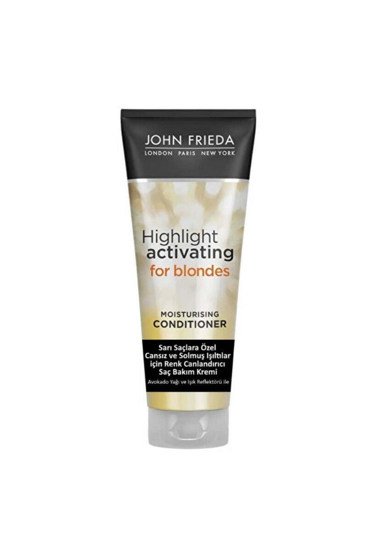 John Frieda Sarı Saçlara Özel Nemlendirici Saç Kremi 250 ml