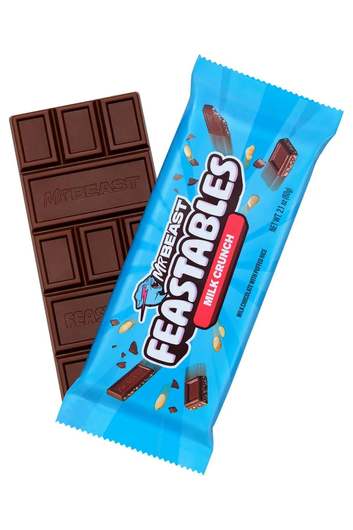 Feastables Mr Beast Milk Crunch Çikolata Bar 60GR