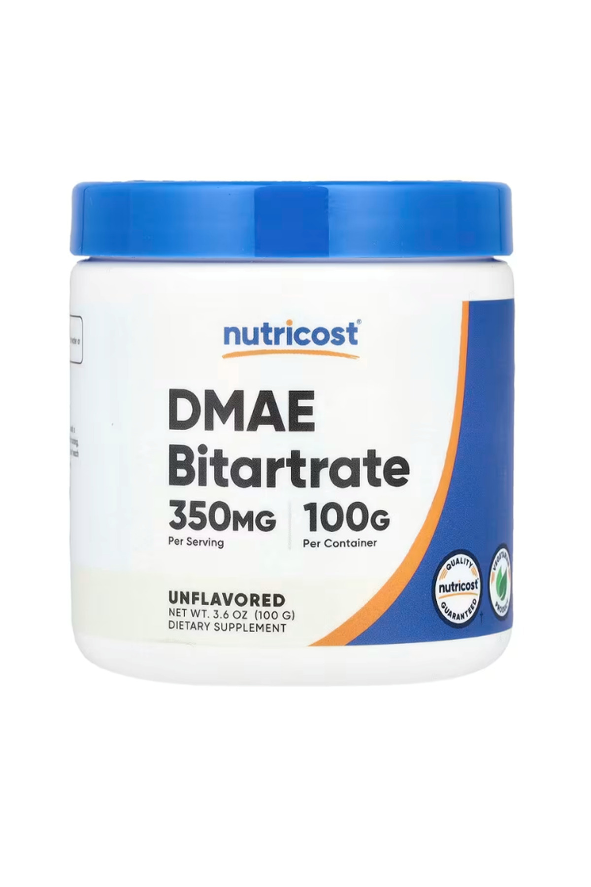 Nutricost , DMAE Bitartrate, Unflavored, 3.6 oz (100 g) Abd Menşei.4135