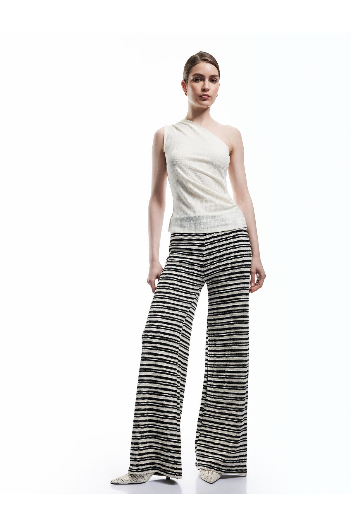 Koton Yeni Sezon Regular Fit Standart Bel Uzun Kroşe Pantolon