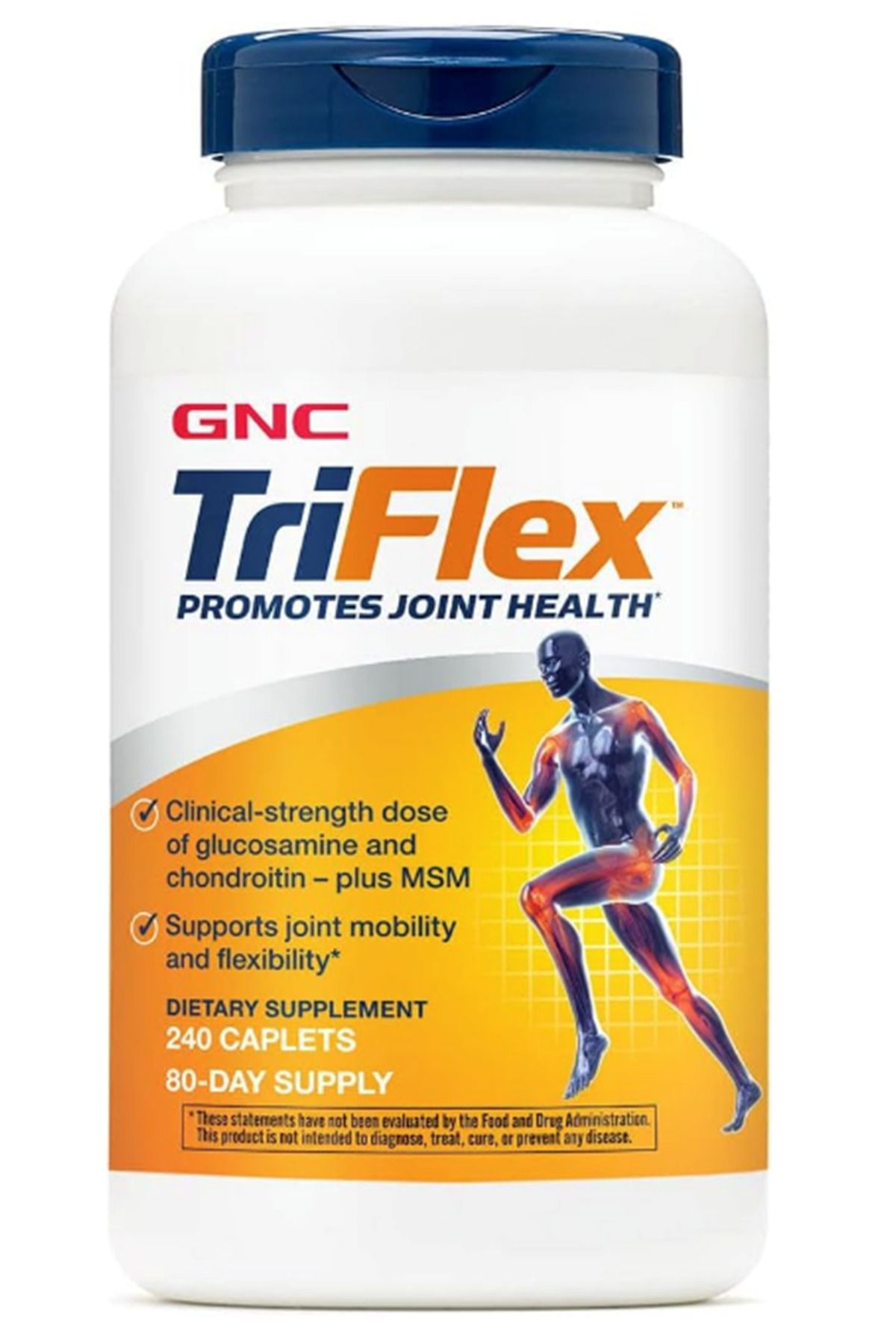 GNC Mega GNC TriFlex Targeted Joint, Bone & Cartilage Health with Glucosamine Chondroitin & MSM Support Mob
