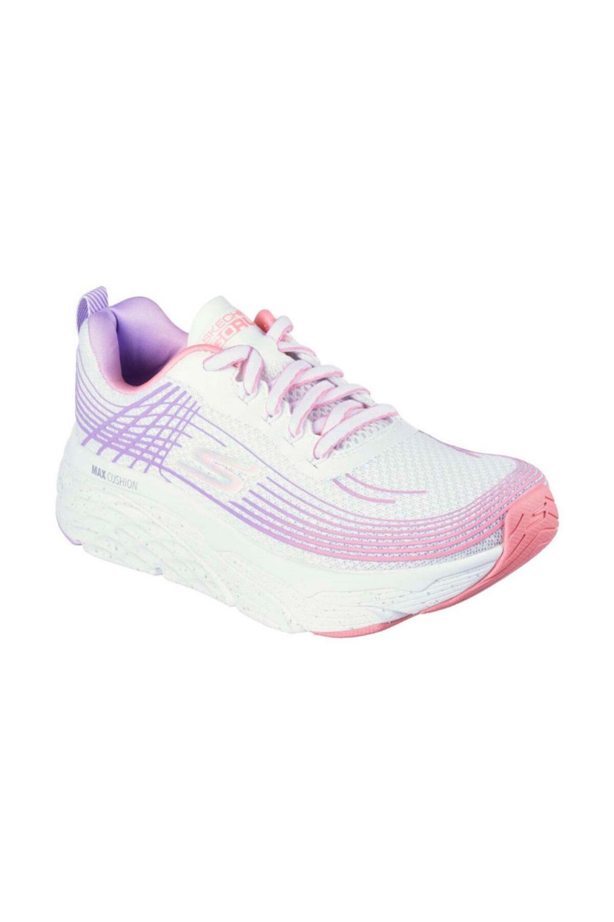 SKECHERS Max Cushioning Elite - Galaxy B Kadın Beyaz Koşu Ayakkabısı