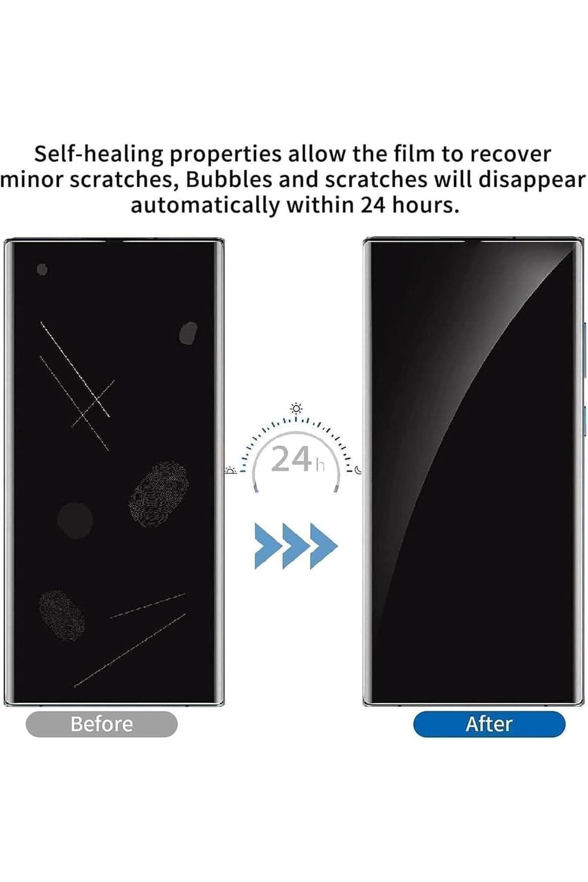 Generic-OPPO Find X3 Pro Privacy Hydrogel Screen Film Compatible For OPPO Find X3 Pro Front Full Coverage, 4