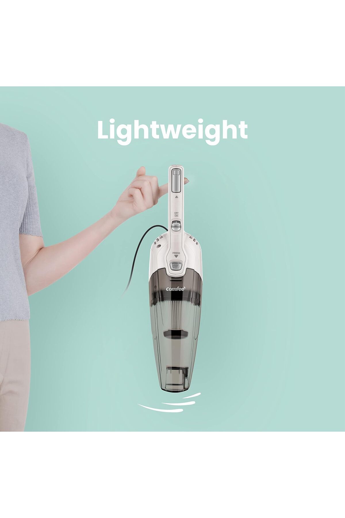 Midea-COMFEE Vacuum Cleaner 2 in 1 Handheld Stick Cleaner 7