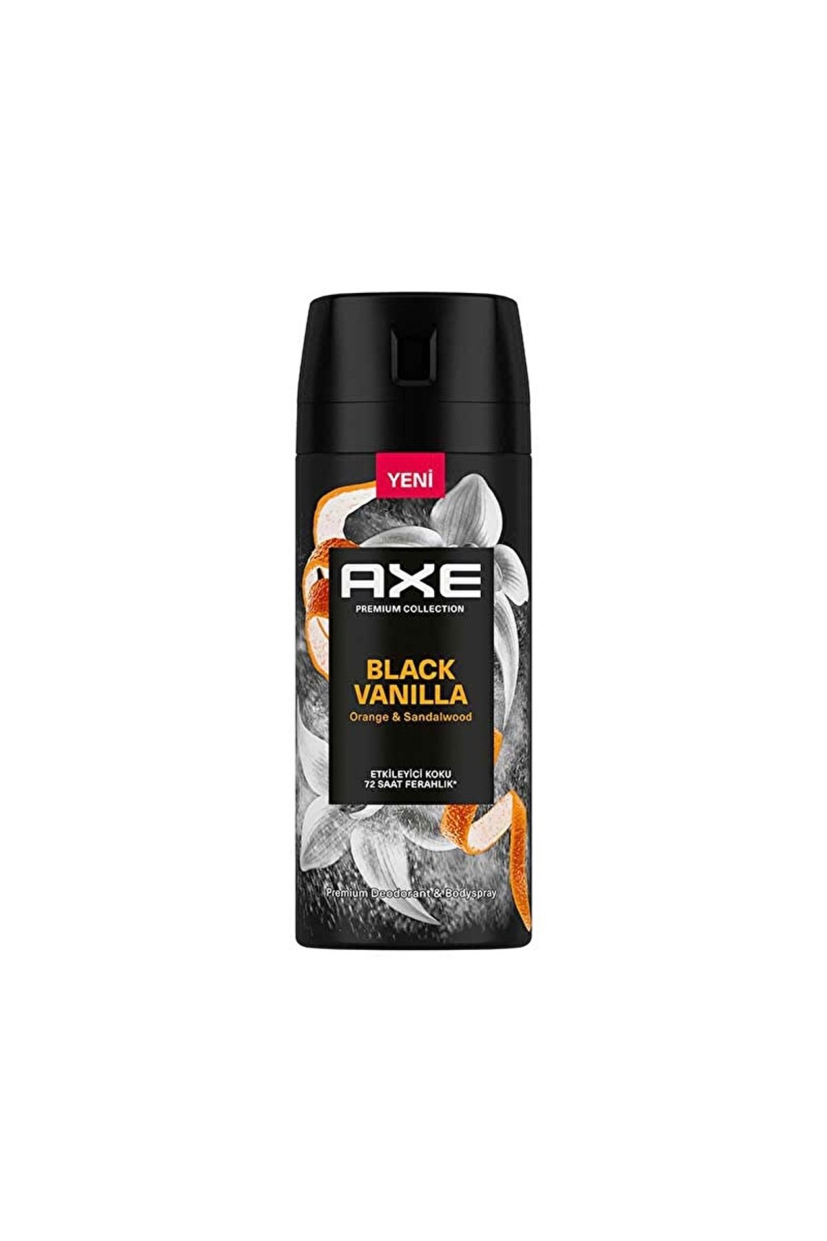 Axe Premium Collection Erkek Sprey Deodorant Black Vanilla 150ml