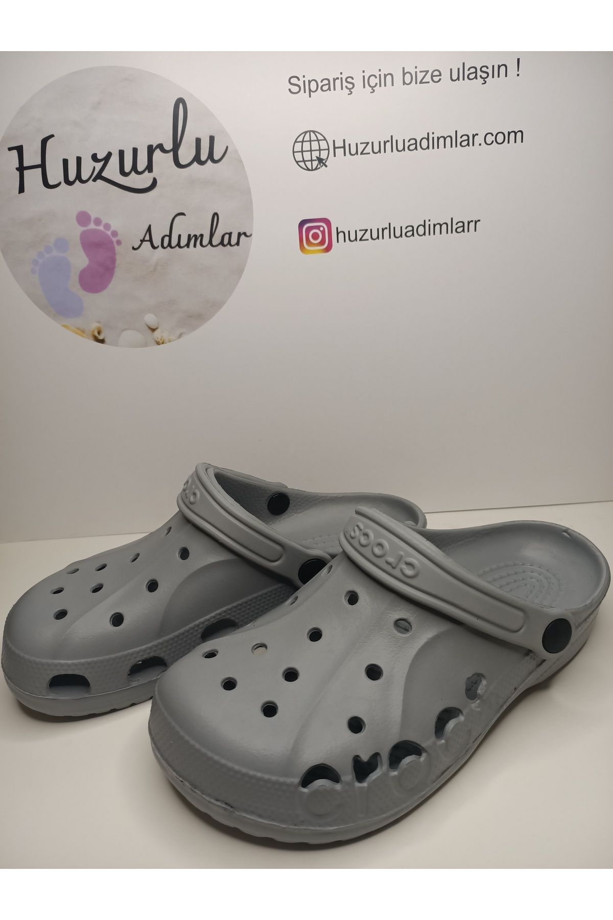 Huzurlu Adımlar Bantsız Kendinden Desenli Unisex Terlik