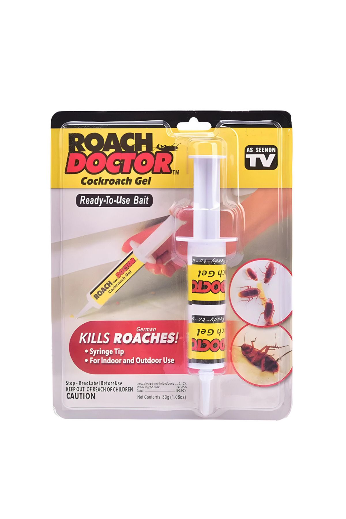 FİAPFO-Set of 10 Roach Doctor APF®- Insect Repellent and Cockroach Killer with Syringe 5