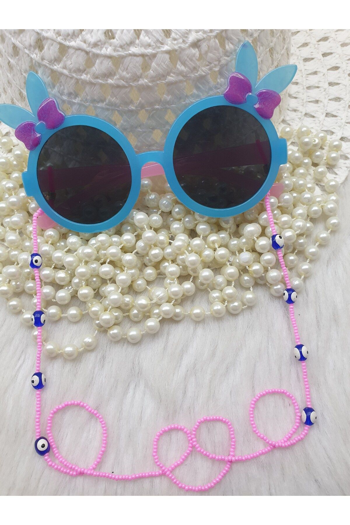 HAPPY HANDMADE Zincir....../çocuk Gözlük Zinciri/kokoş Zincir/bebek Hediye