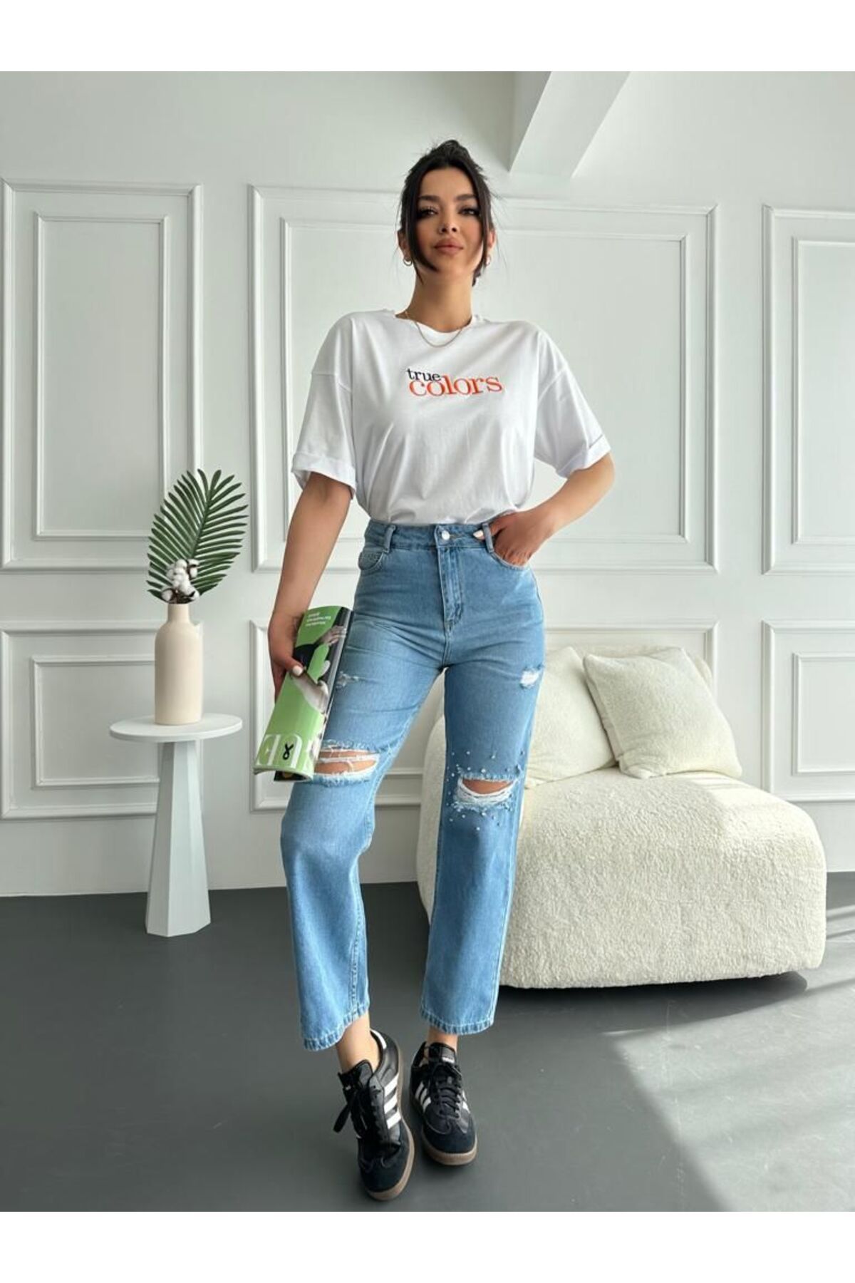 BENASSI Tasarım Mom jean