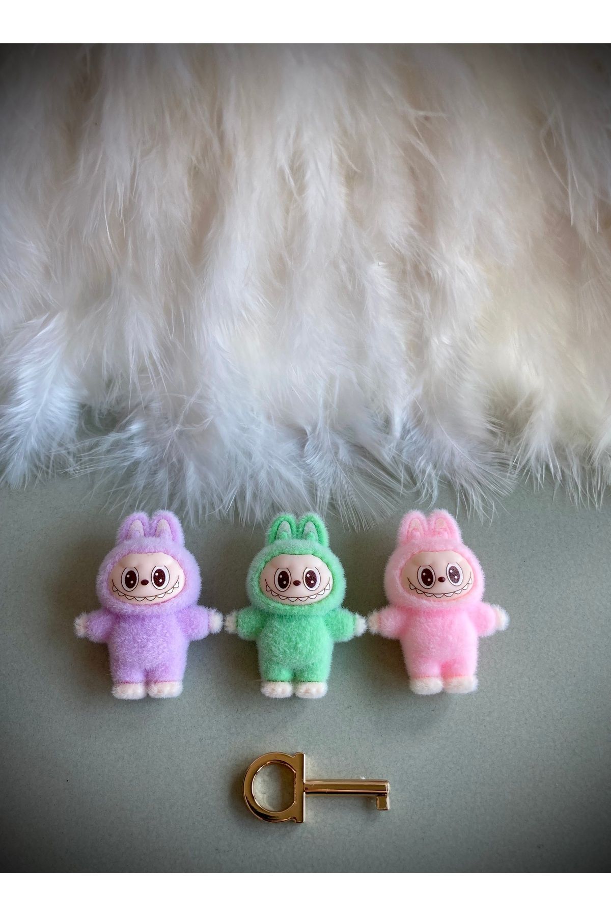 wishhome Minyatür 3’lü Labubu Set