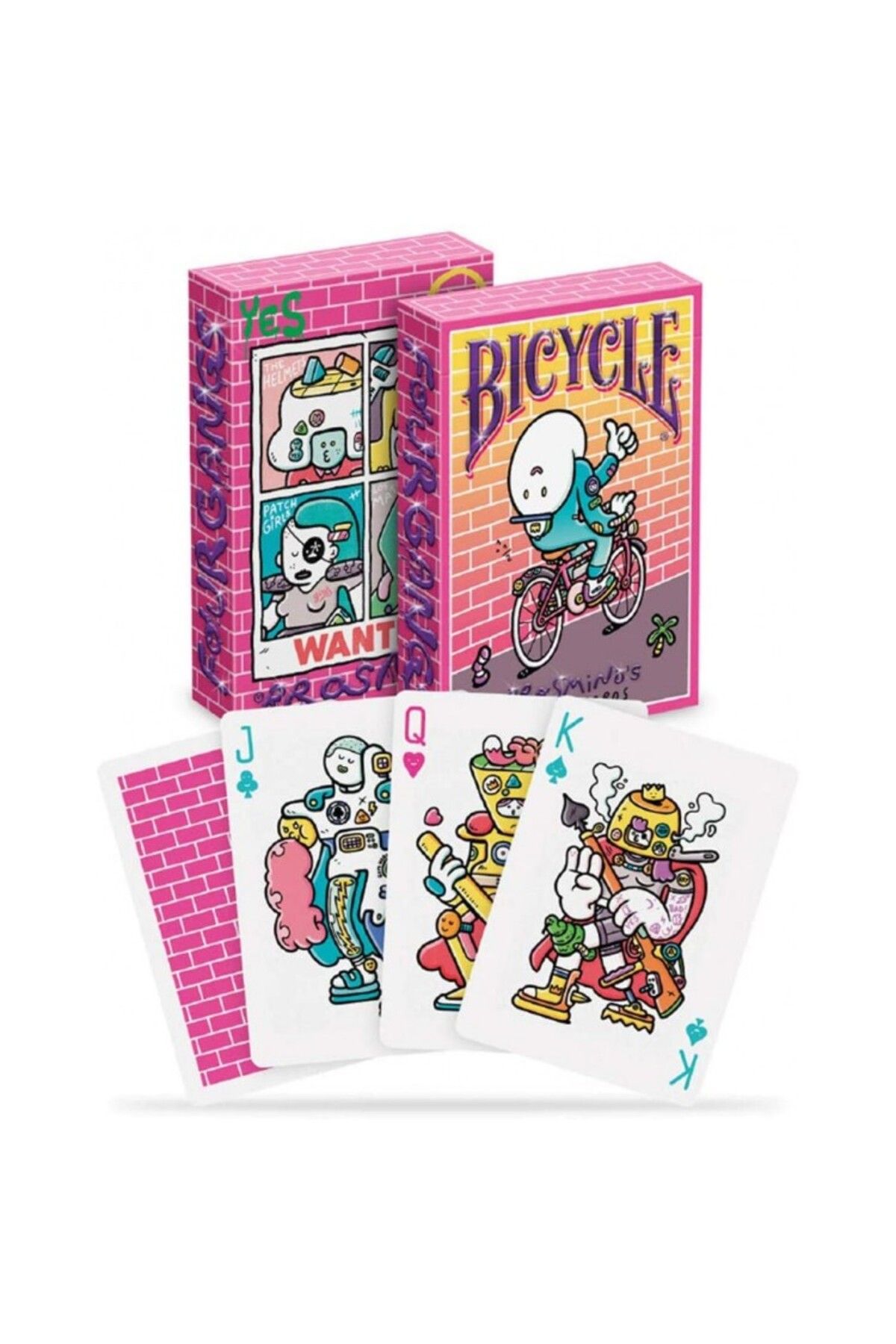 Bicycle Brosmind Four Gangs Oyun İskambil Kartı