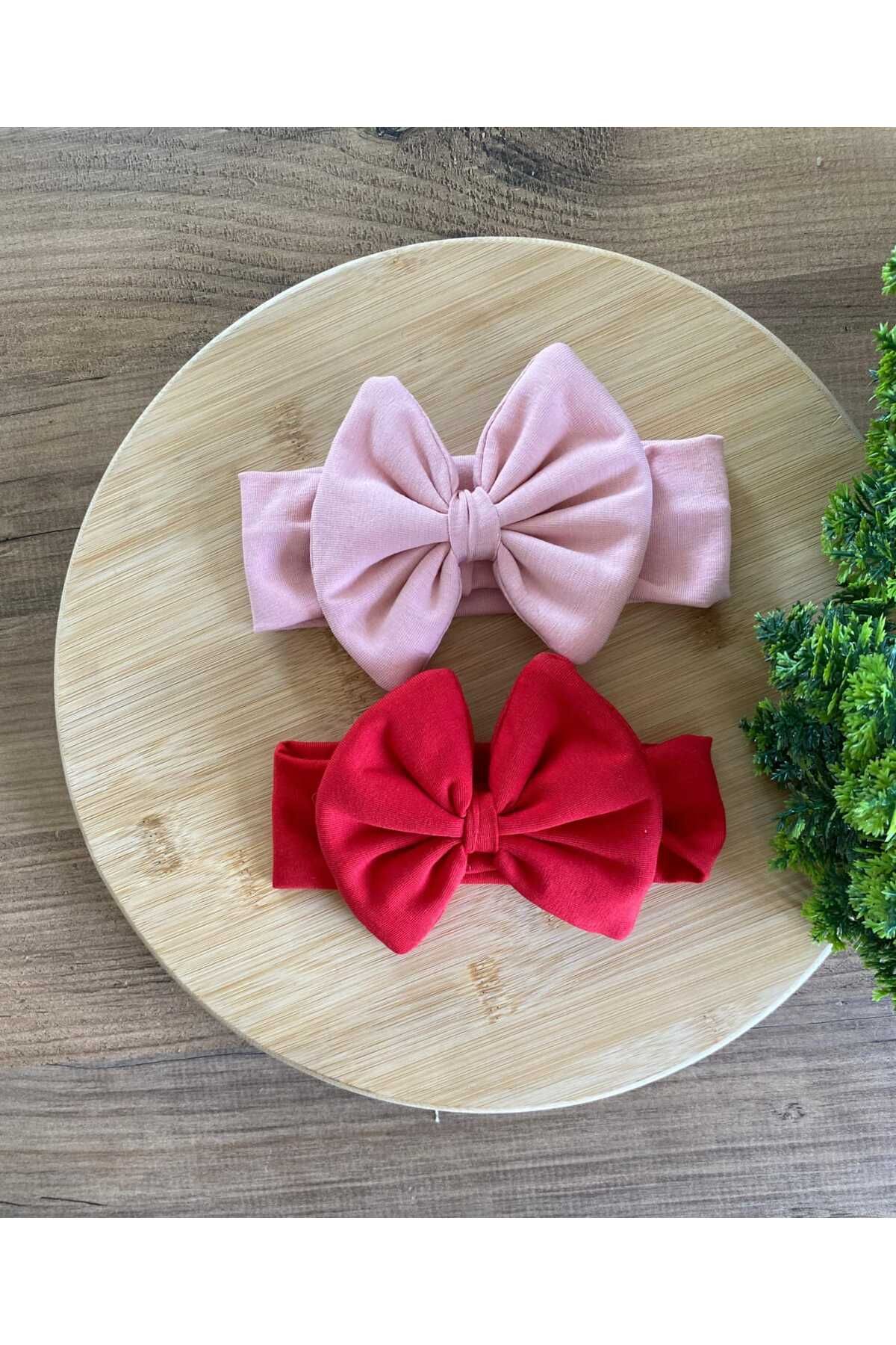KAYRASTORETESETTÜR Bebeğin İçin En Konforlu Bandana Seti, 0-3 Yaş Yazlık Penye Fiyonk Bebek Bandana