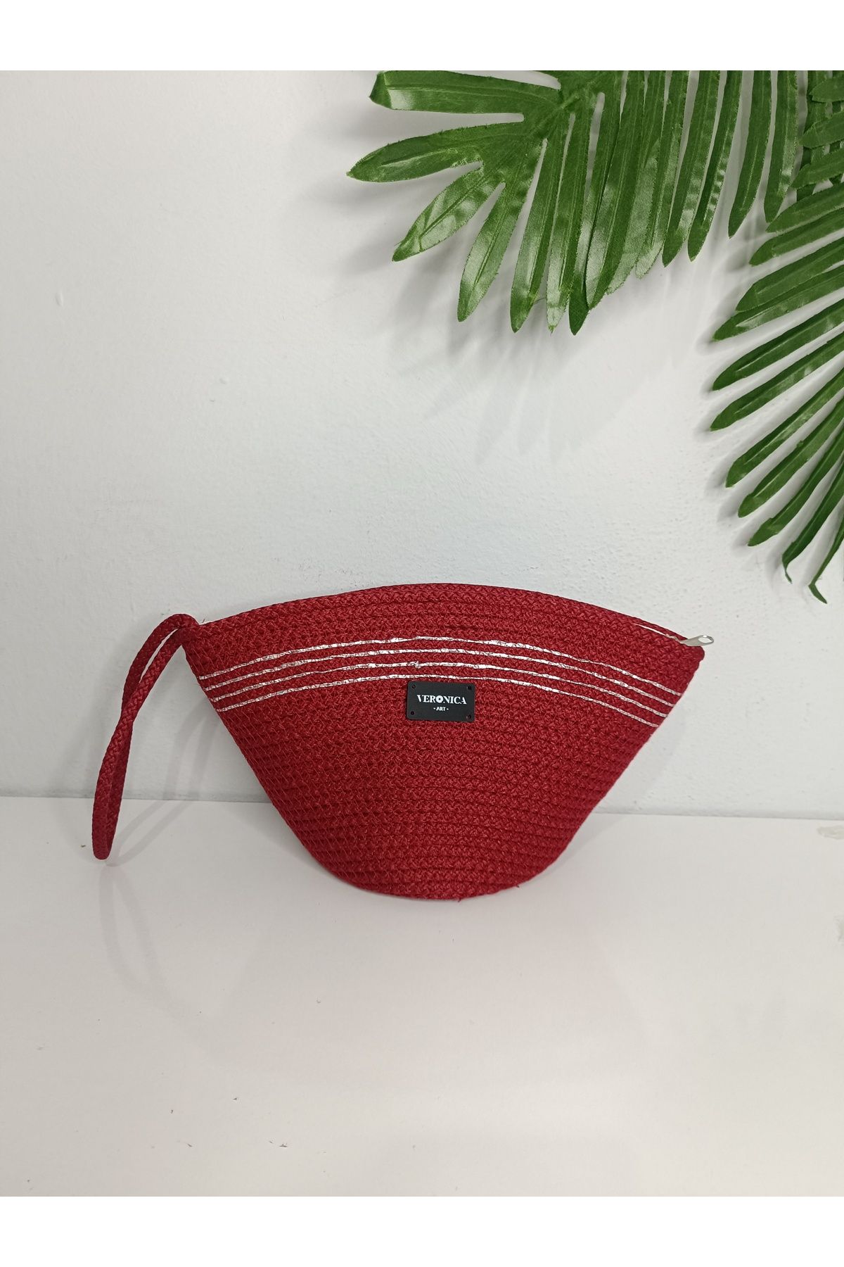 VeronicA Clutch el çantası , polyester Tress çanta