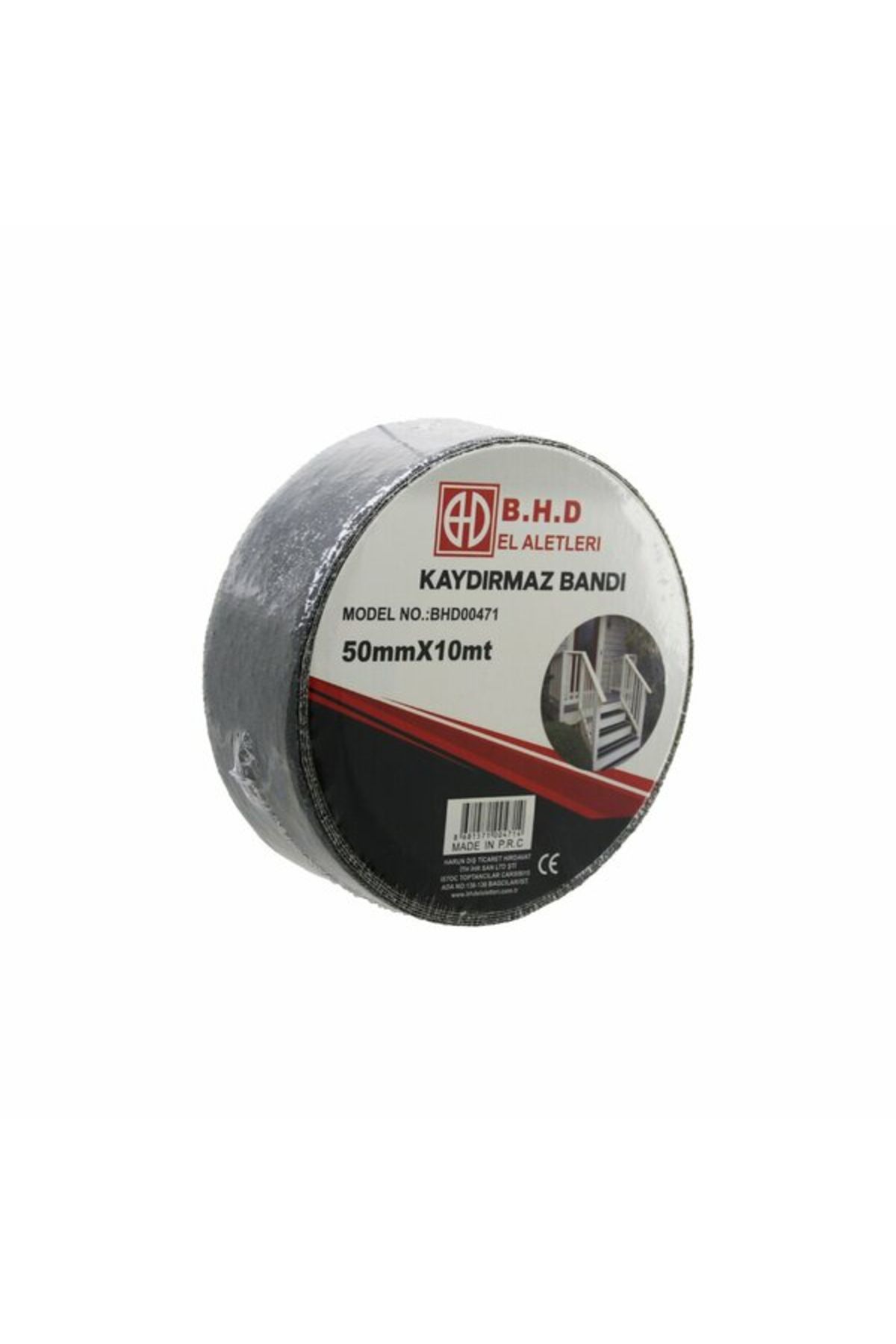 Linarx Kaydırmaz Siyah Bant 50 mm X 10 mt
