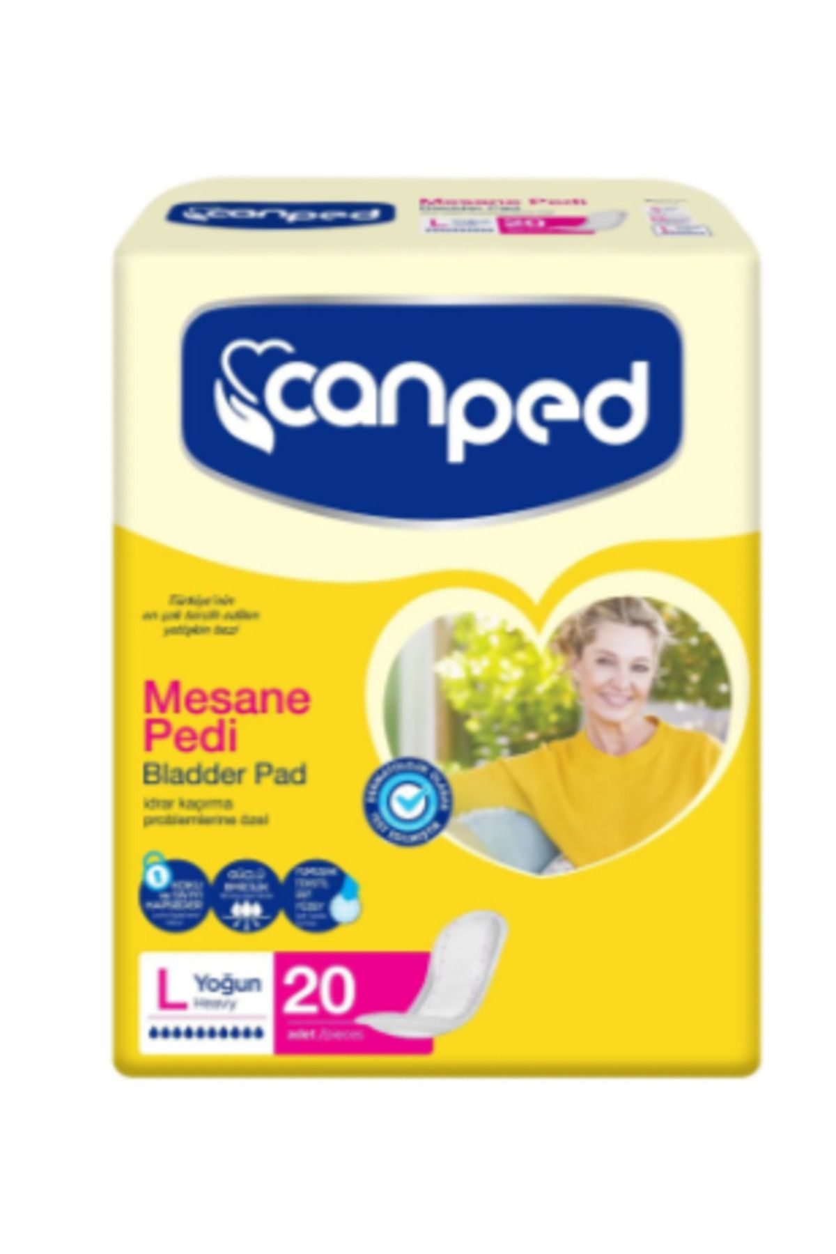 Canped Ultra Mesane Pedi Avantaj Paket 20li L Beden