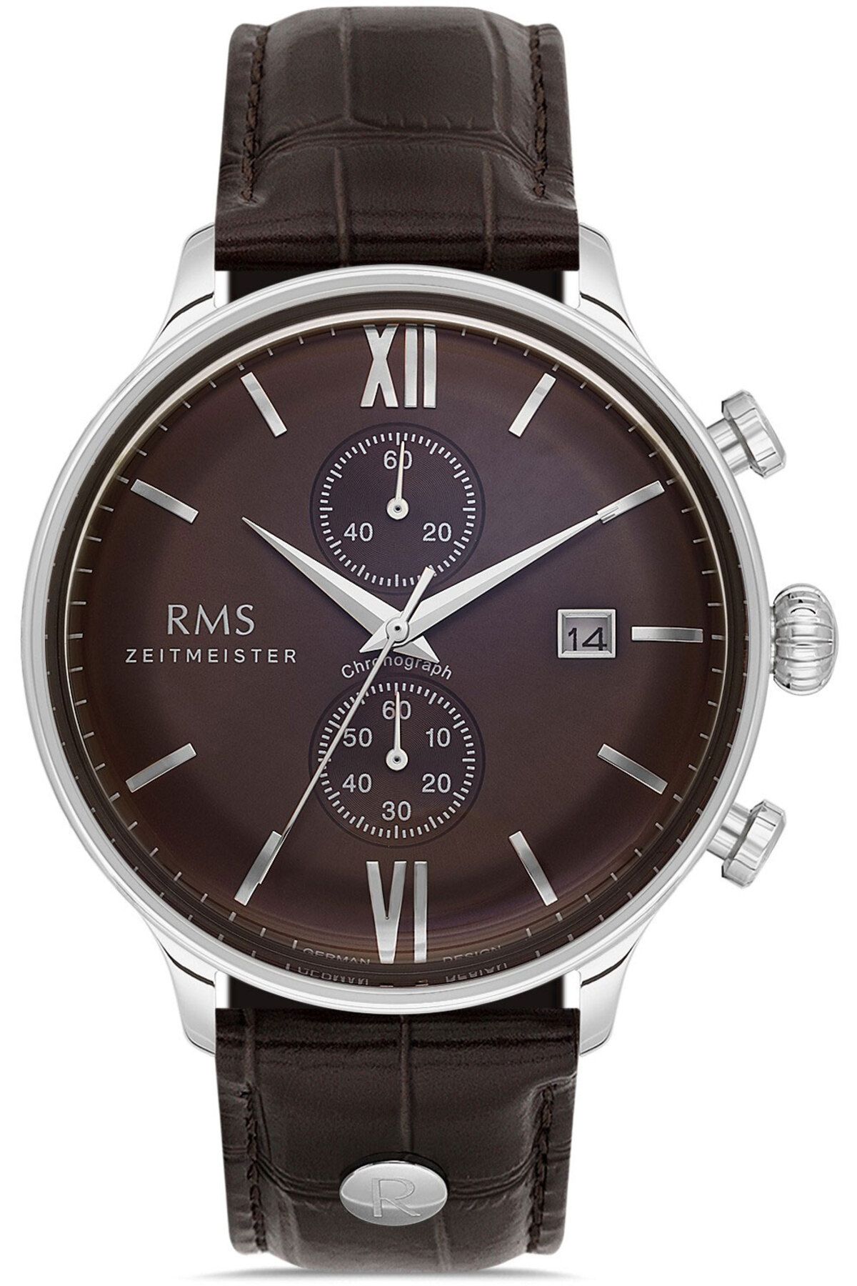 RMS ERKEK KOL SAATİ RMS.1.AG1332.10 Kahverengi