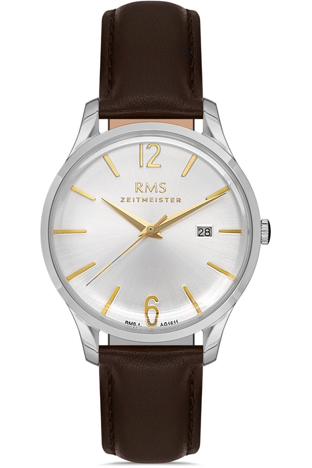 RMS ERKEK KOL SAATİ RMS.1.AG1611.01 Kahverengi