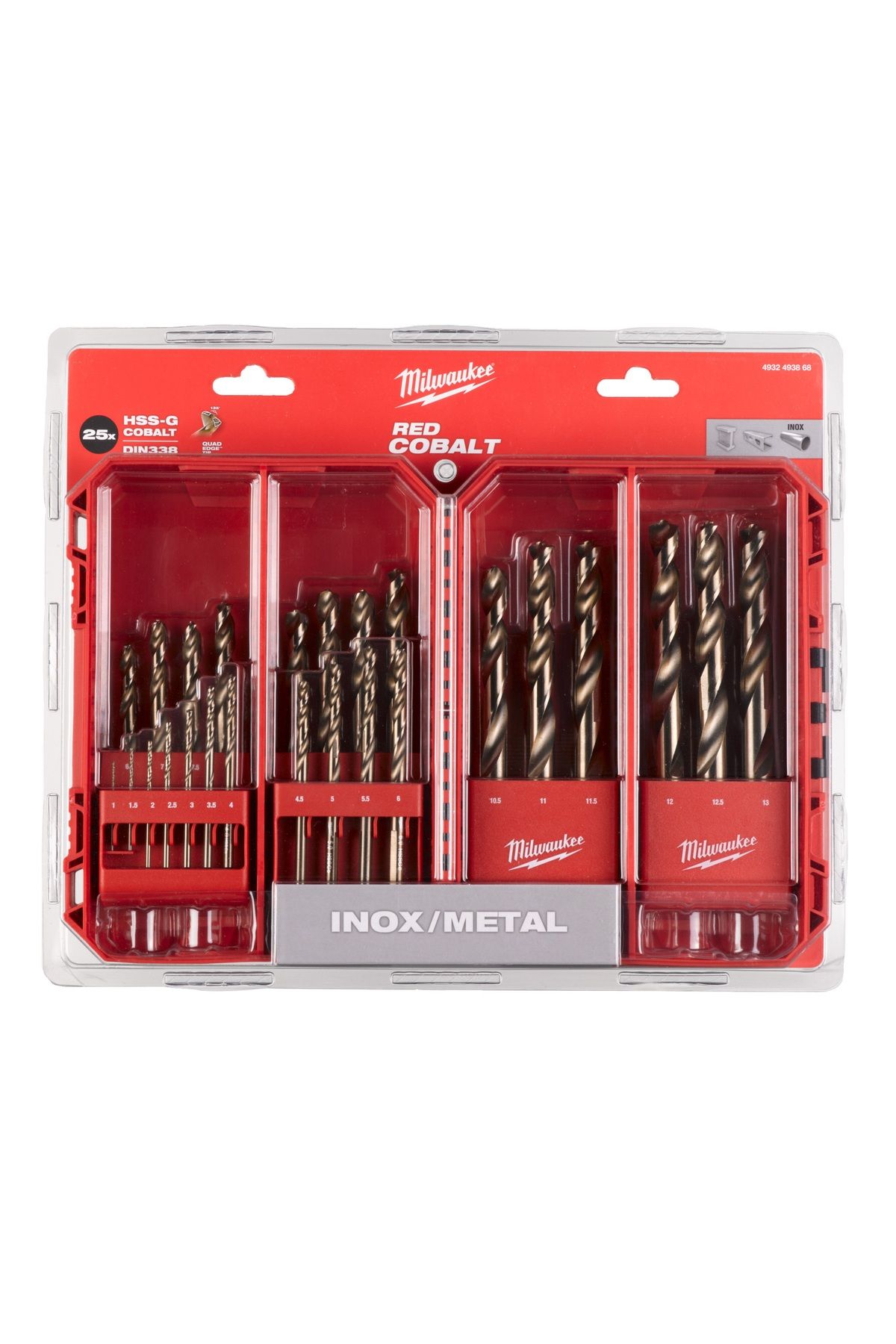 Milwaukee Metal Matkap Ucu Seti 25 Parça 4932493868