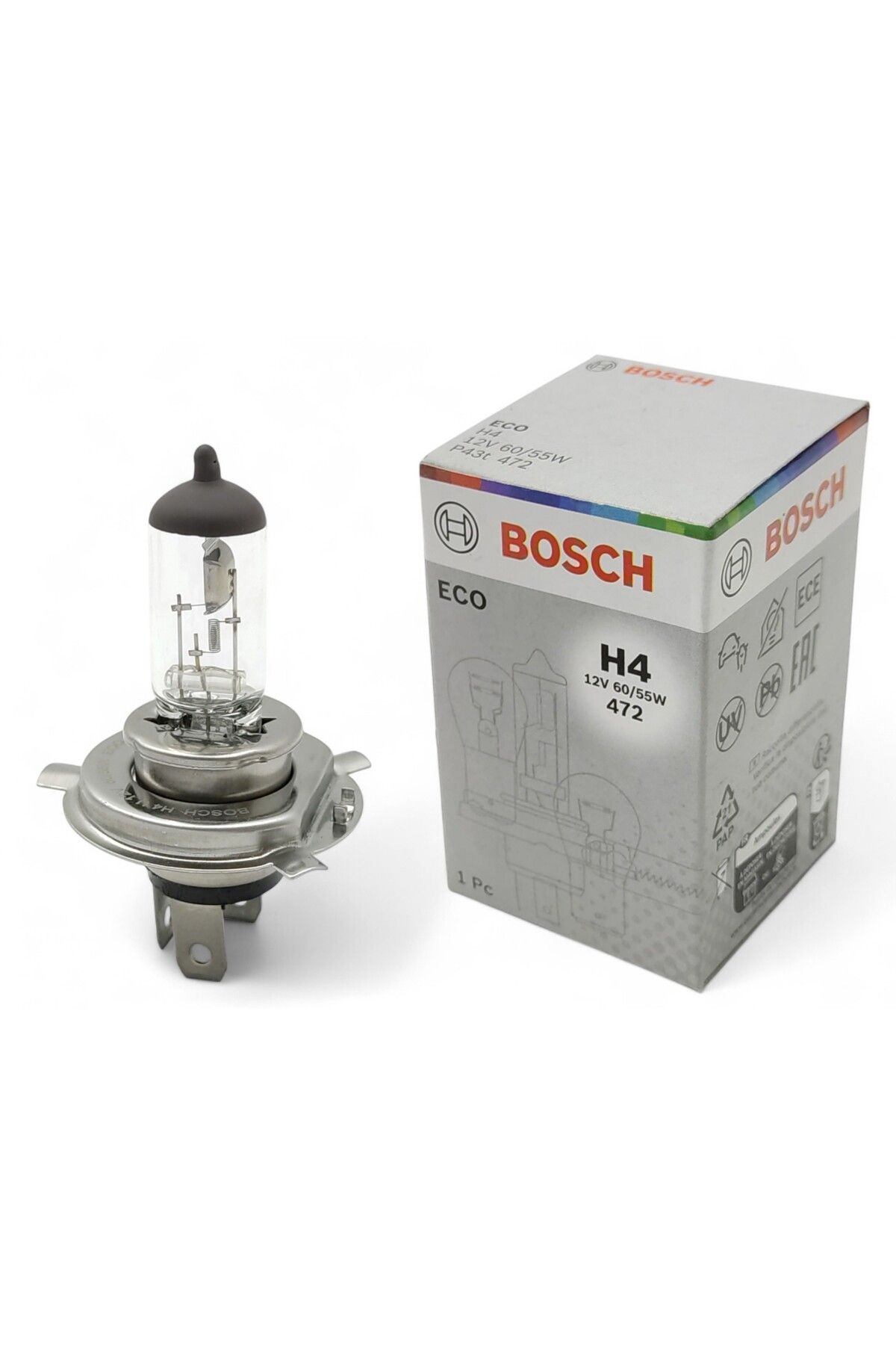 Bosch H4 Ampul 12V 60/55W - 1987302803 - 7703097171