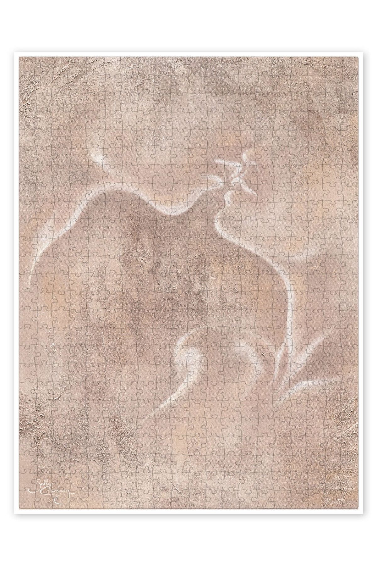 Jeronkarji Şefkat 500 Parça Puzzle Yapboz Bohem Soyut Sanat Temalı