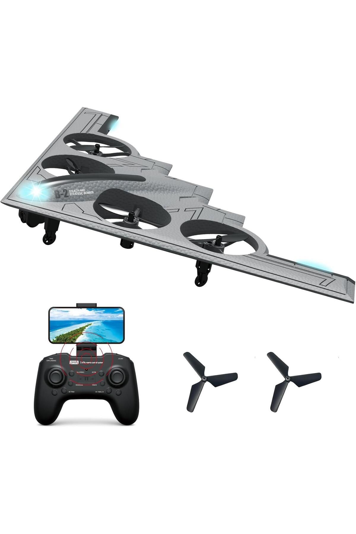 Vardem I-Spy Toys Kumandalı Quadcopter Iha 777-275 Kameralı F/f 2.4ghz Işıklı Şarjlı 8+ GKO