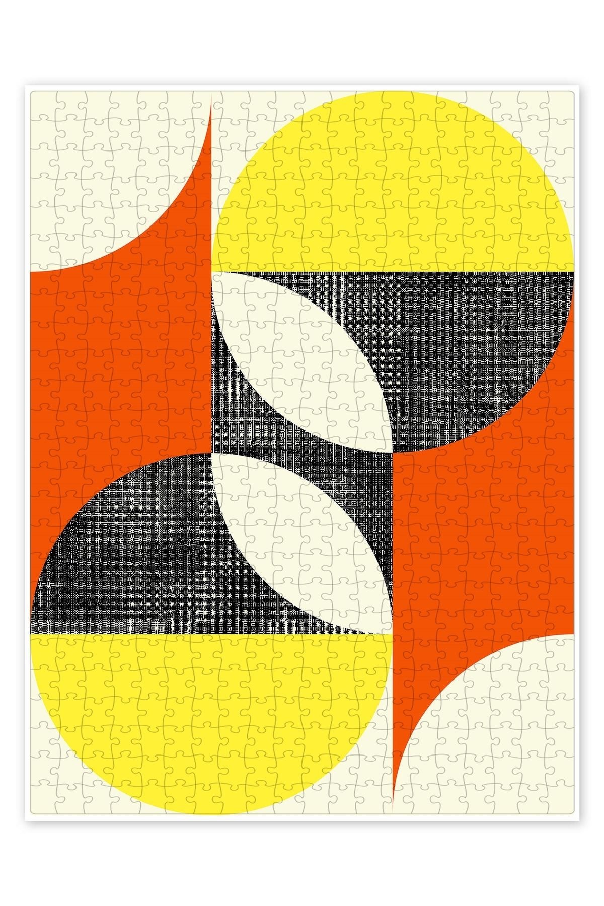 Jeronkarji Segment 500 Parça Puzzle Yapboz Bohem Soyut Sanat Temalı