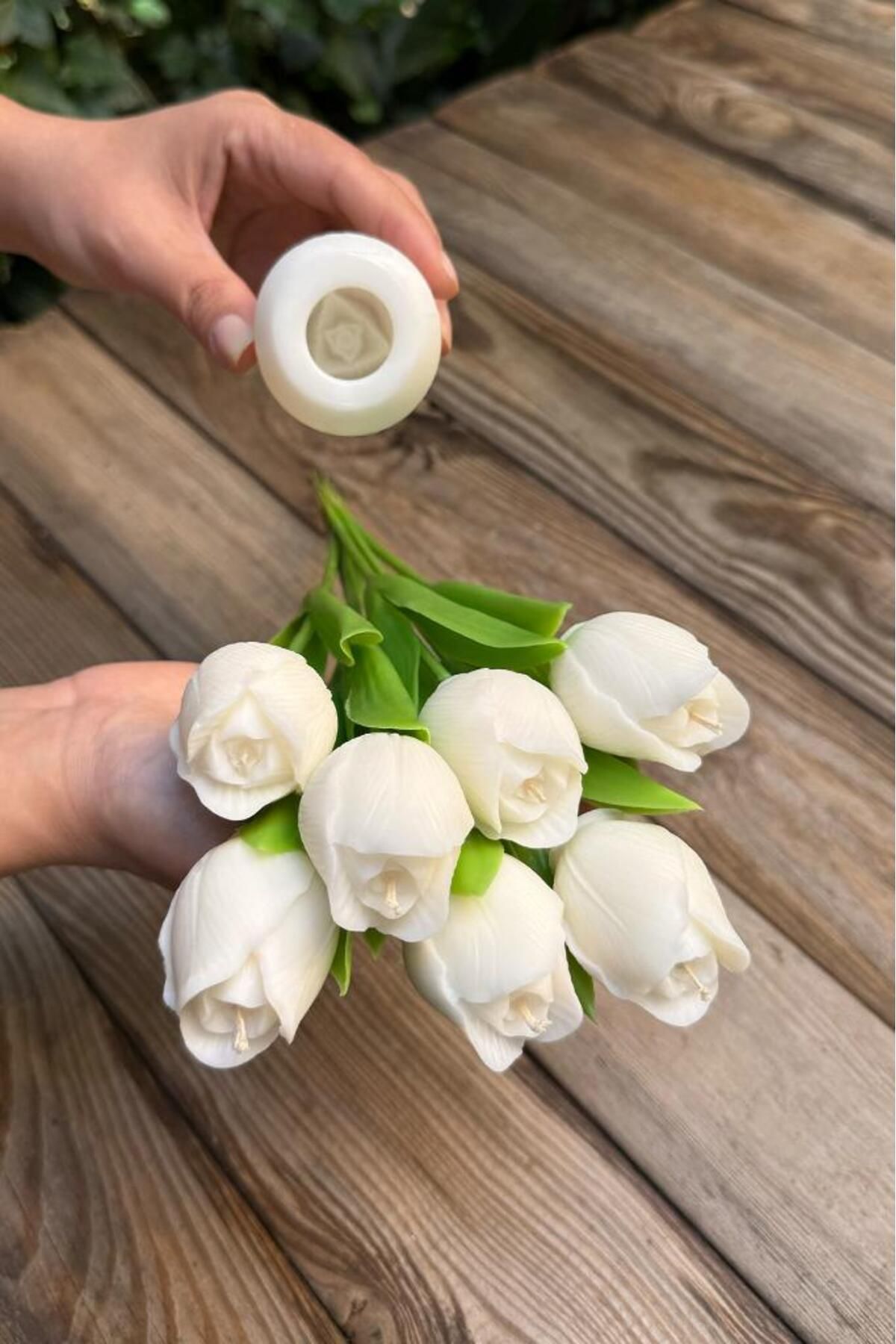 RufusConcept Lale 3D Silikon Mum Kalıbı