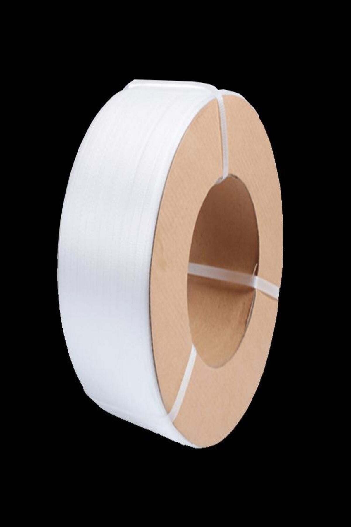 teksa ambalaj TEKSA 5mm Orijinal Beyaz Otomatik Makina Çemberi 6500 metre