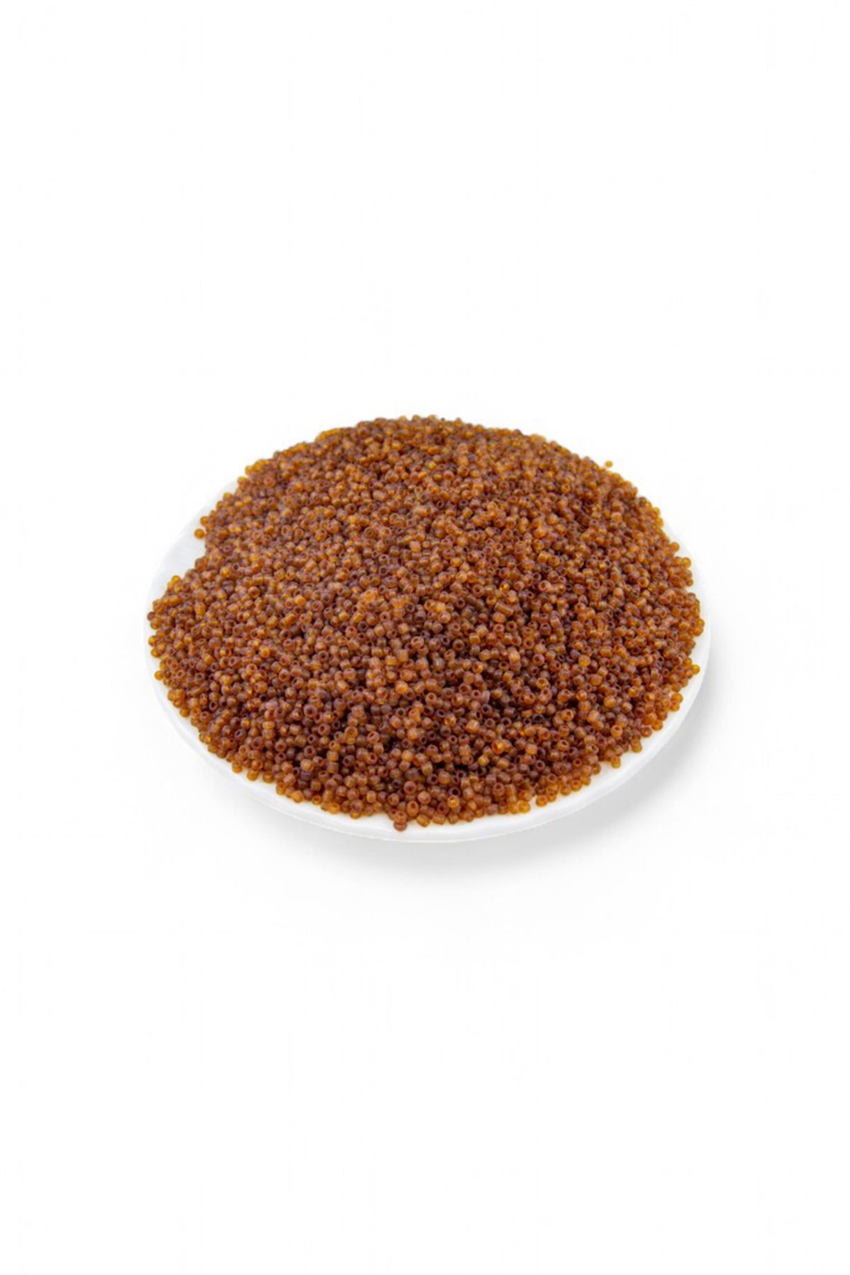 Serhat Aksesuar ve El İşçilik Koyu Bal (11/0) 2 mm Kum Boncuğu 100 gr