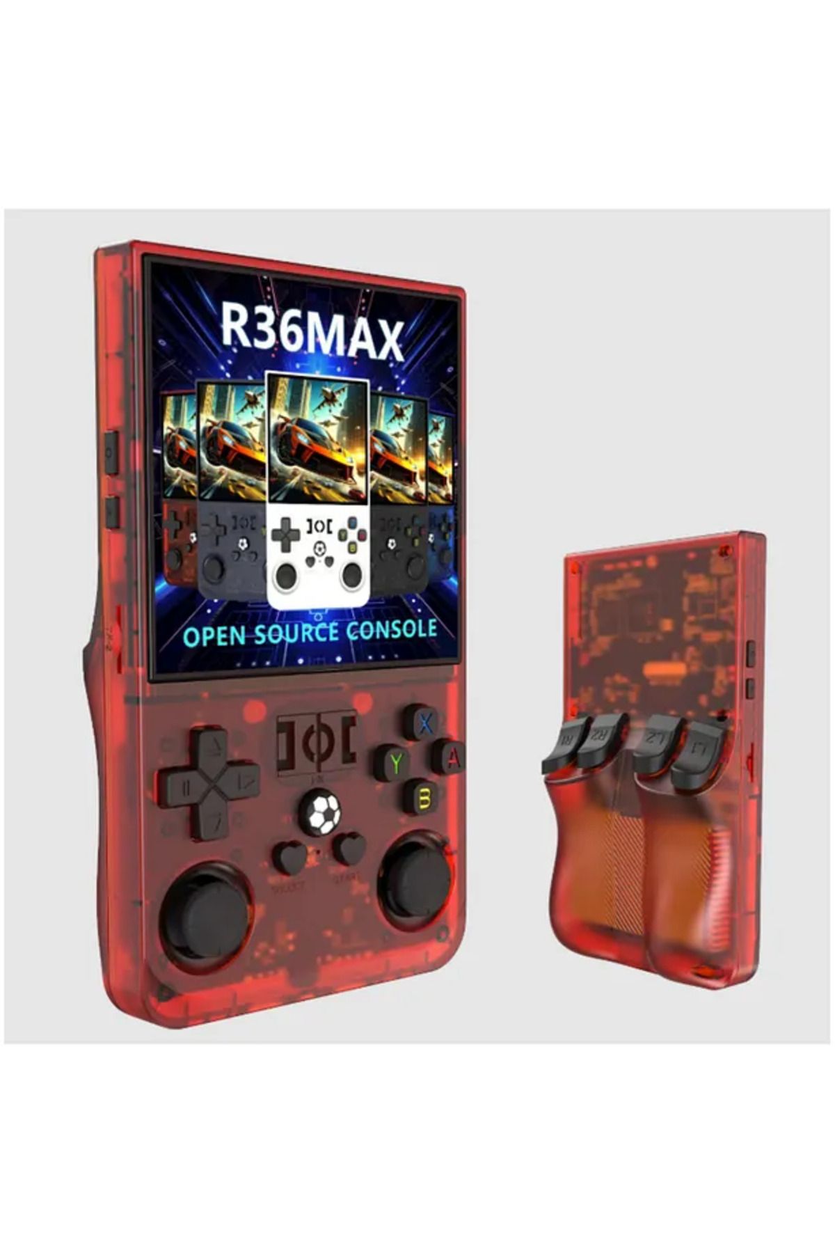 İMEXTECH Originial R36 Max Oyun konsolu 4 inç ekran 64G PSP Retro klasik taşınabilir 2025