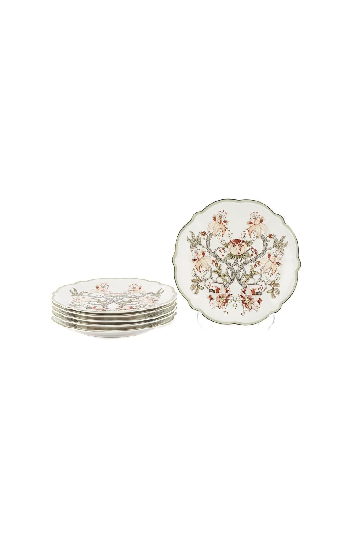 Mikasa Moor Mystic Floral 6lı Pasta Tabağı 20cm
