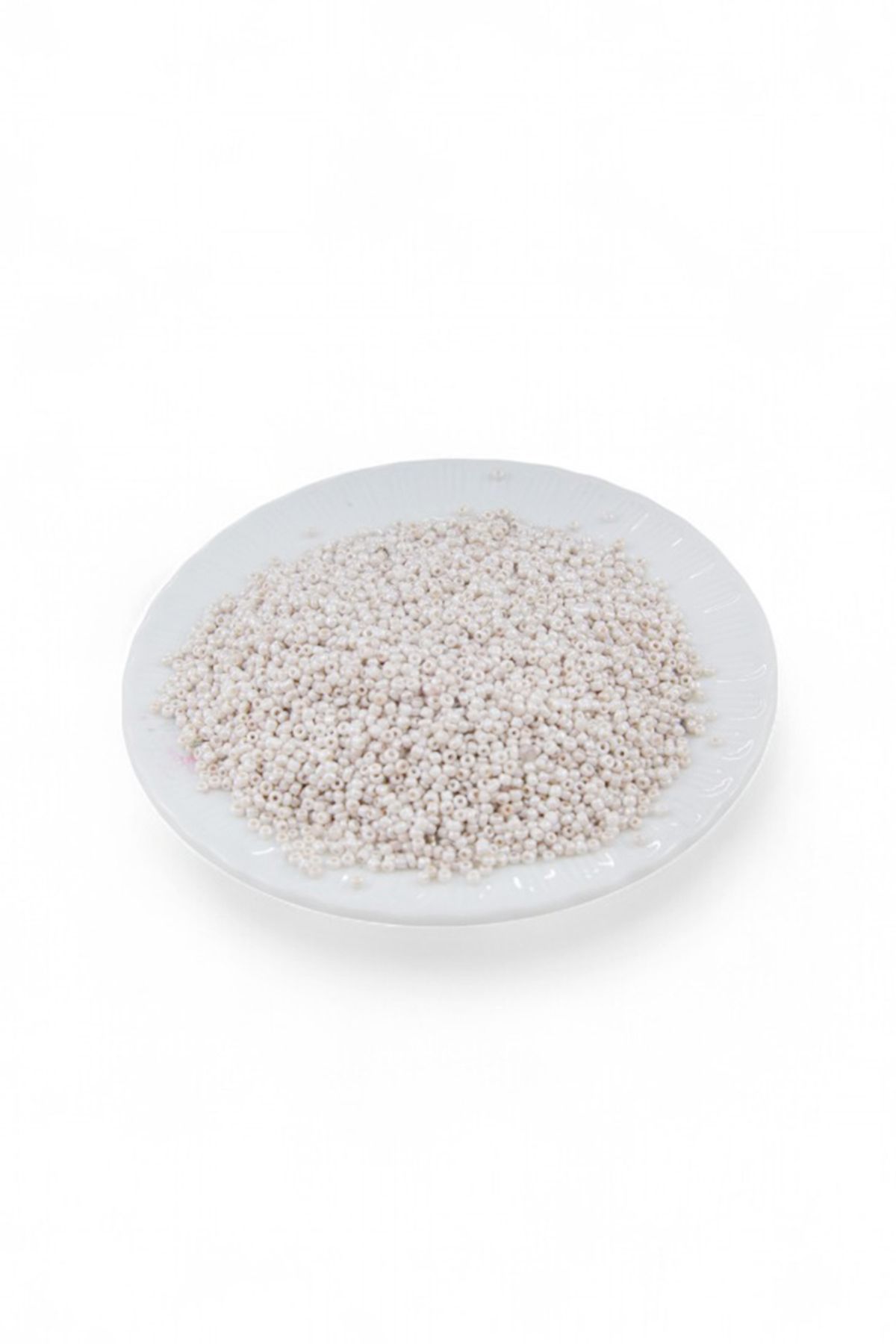 Serhat Aksesuar ve El İşçilik Krem (11/0) 2 mm Kum Boncuğu 55 gr