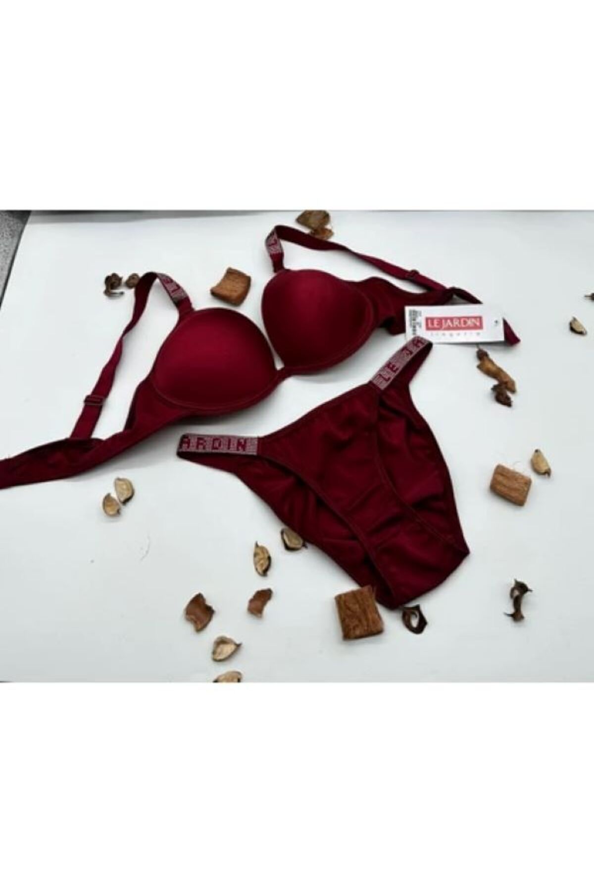 Le Jardin Lingerie Taşlı Dolgulu Sütyen Takımı Kod 5160