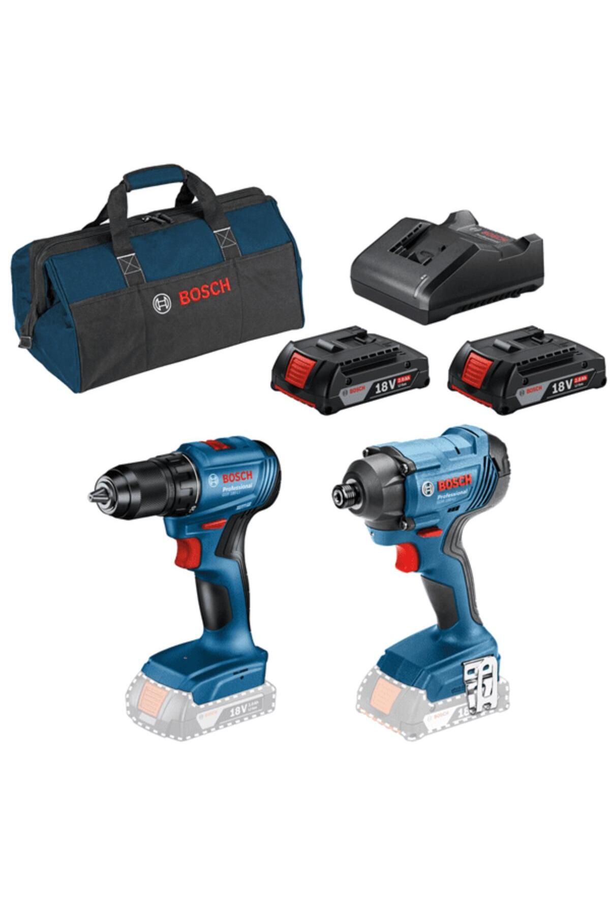 Bosch Profesyonel GSR 185-Lİ GDR 180-Lİ Akülü Makine Seti
