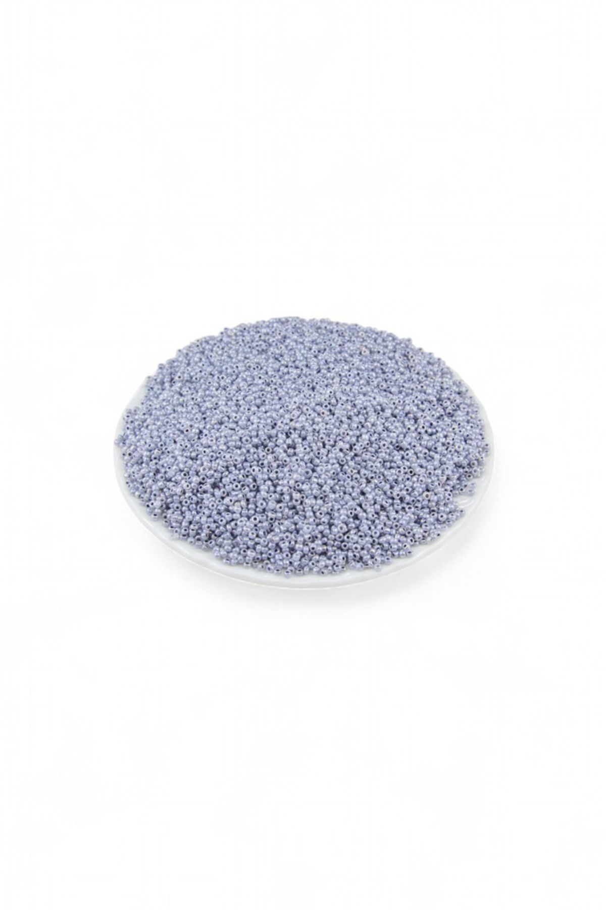 Serhat Aksesuar ve El İşçilik Pastel Açık Gri (11/0) 2 mm Kum Boncuğu 100 gr