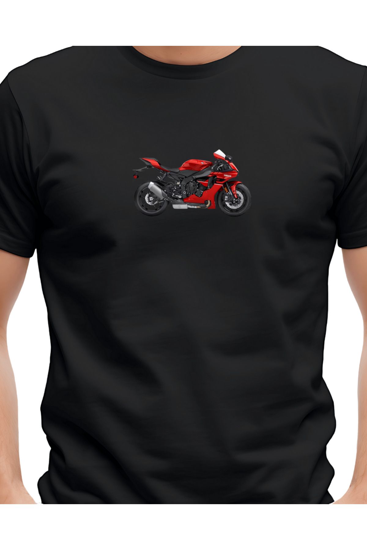 Ebiidesign YZFR1 Baskılı Tasarımlı T-Shirt