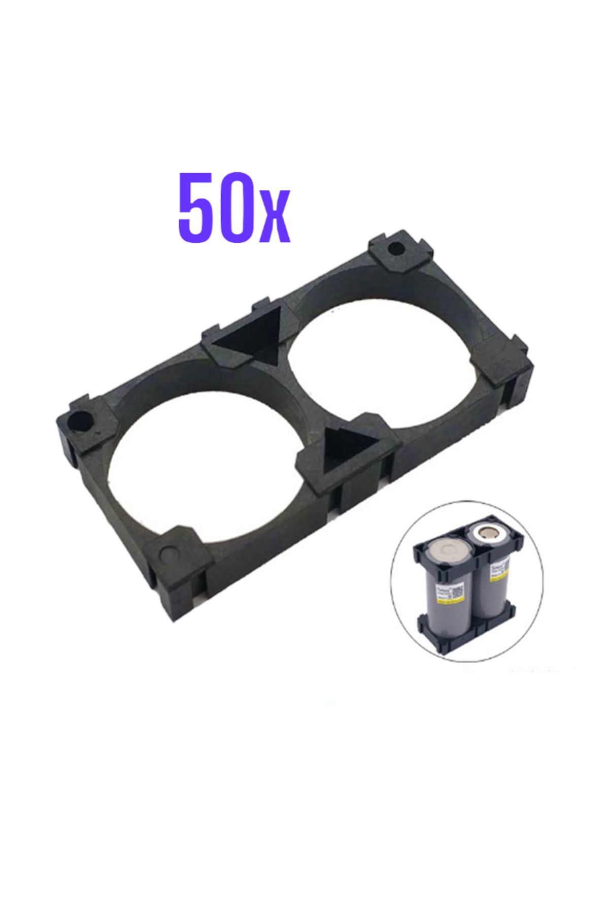ELDRİVE 18650 2 Li Pil tutucu Holder Braket