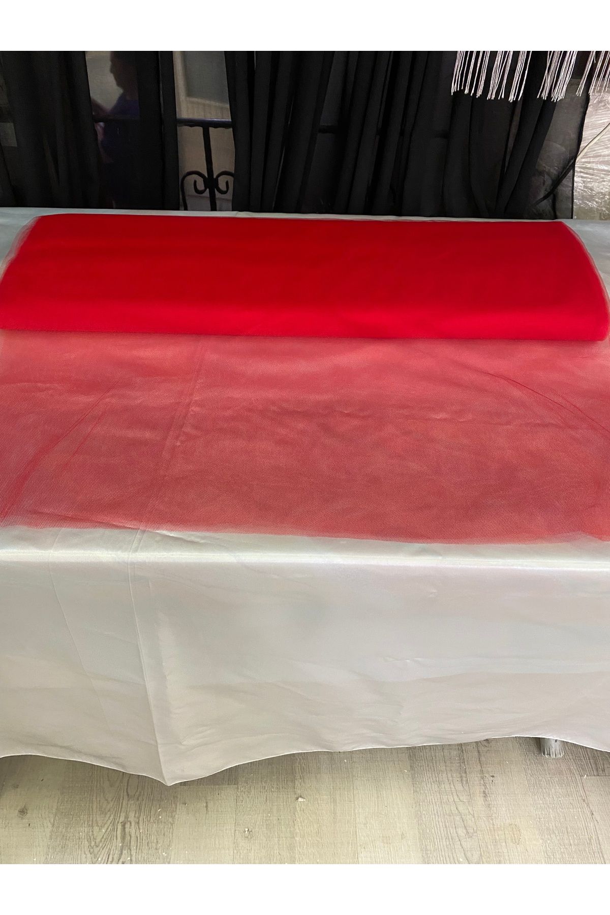 samsun atölye Kristal Tül, Nişan Bohça Tülü, Valiz süsleme tülü, Kapı tülü