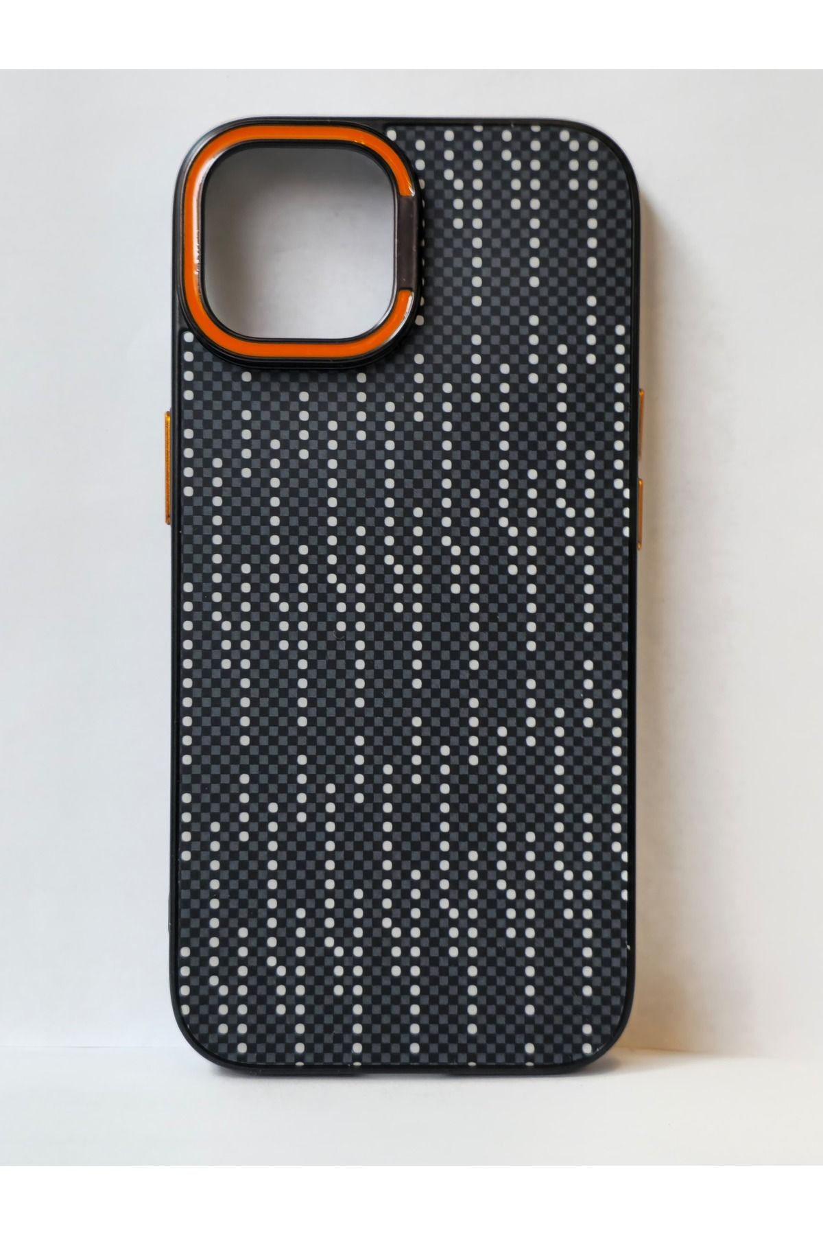 FATÖZ ACCESSORY iPhone 15 Premium Metal Görünümlü Kılıf - Darbeye Dayanıklı Ultra Lüks