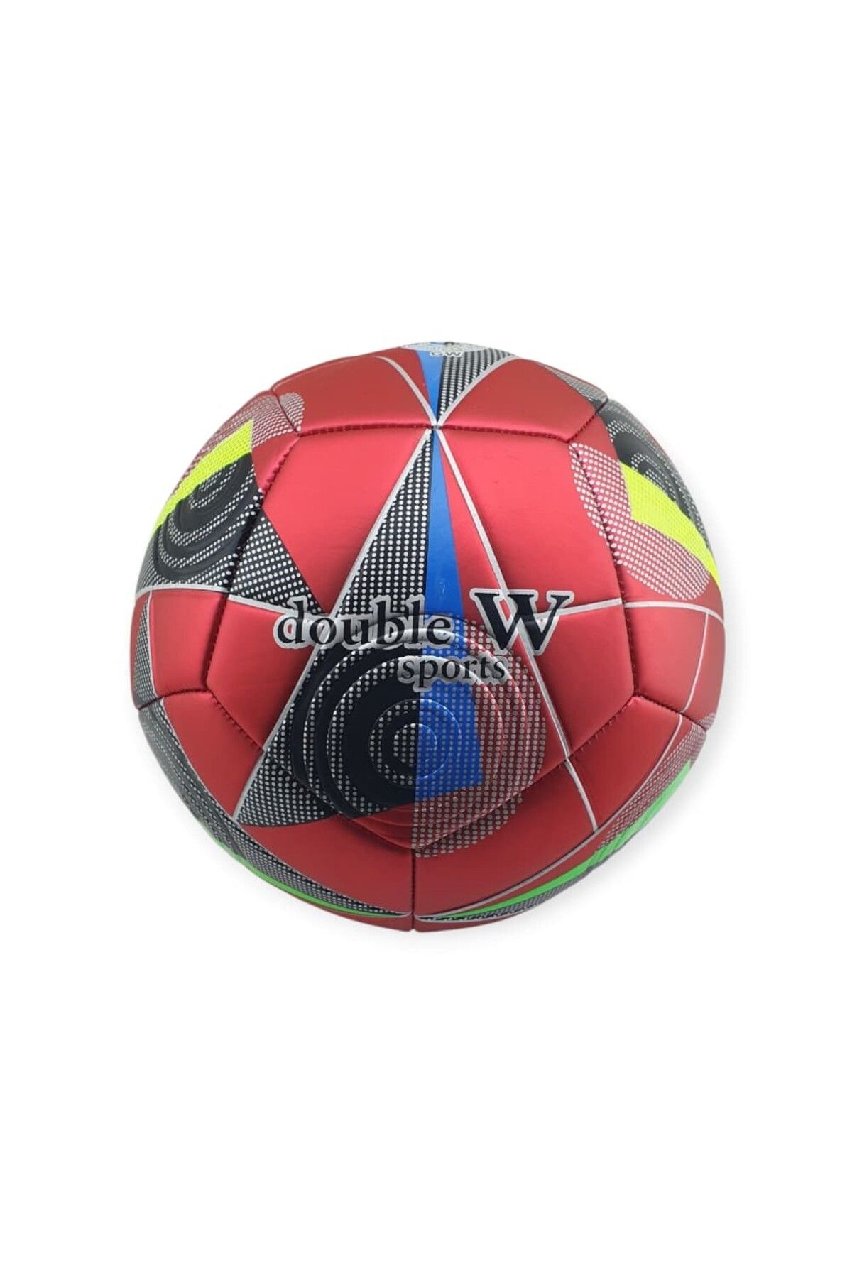 NEZADE STORE Futbol Topu Dikişli 420 gr No:5 - FB-490-KIRMIZI (Lisinya)