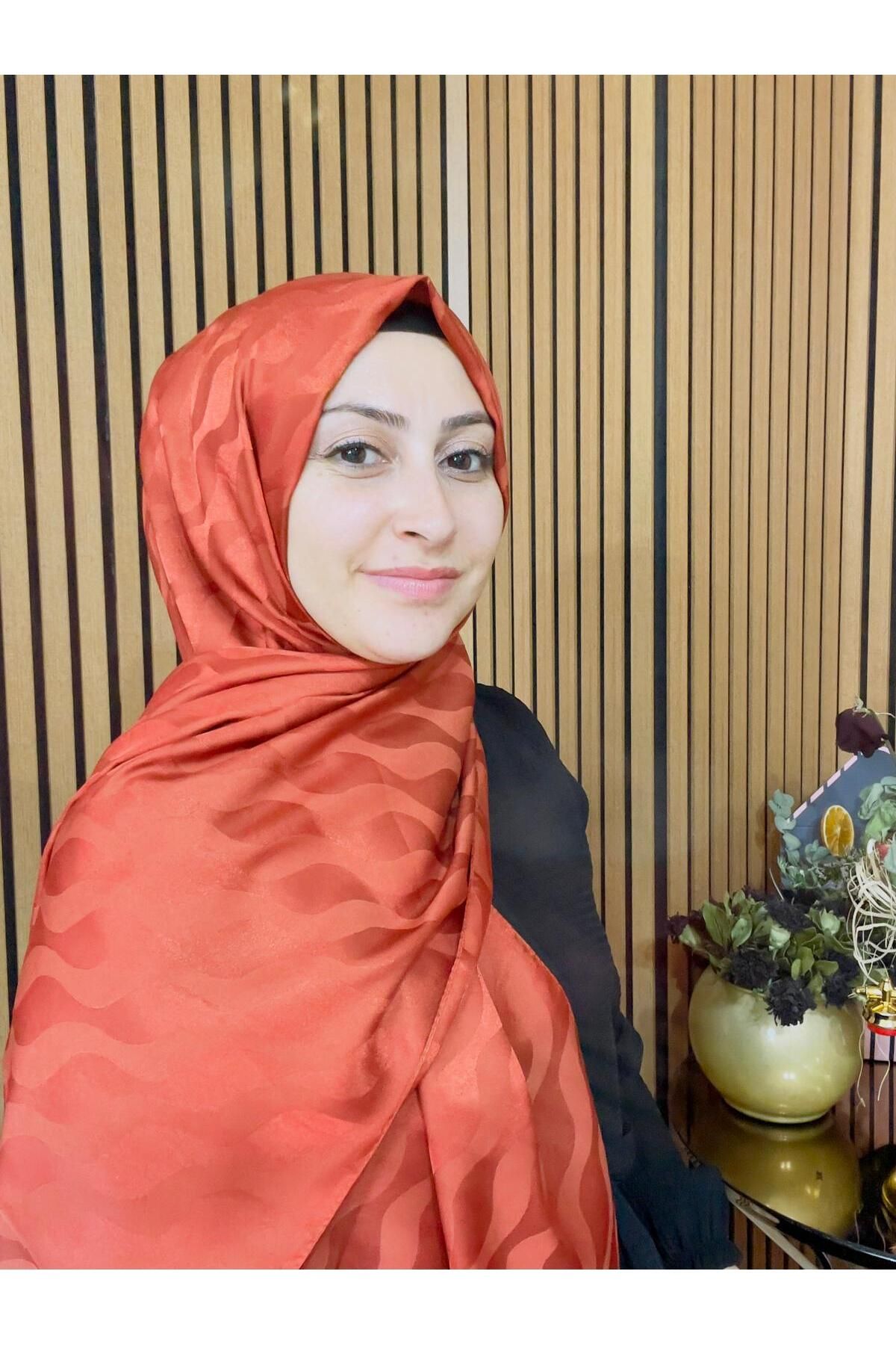 cananScarf Su Yolu Pamuklu Jakar Şal
