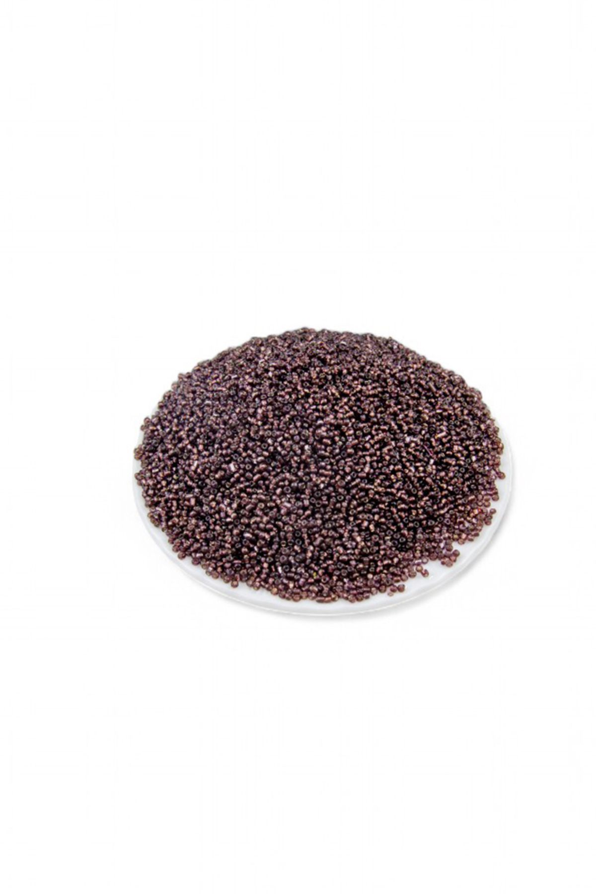 Serhat Aksesuar ve El İşçilik Kristal Koyu Fuşya (11/0) 2 mm Kum Boncuğu 100 gr