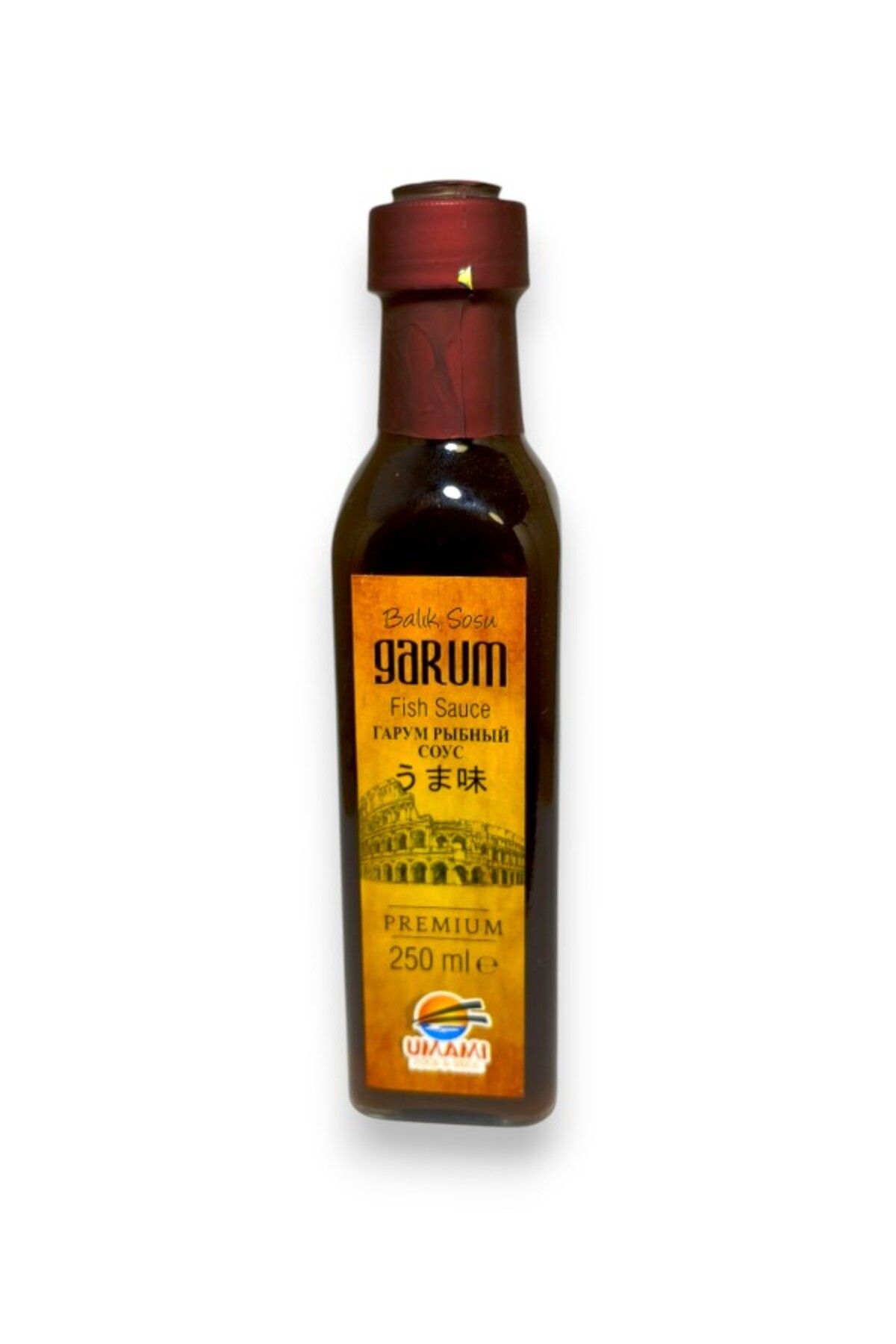 UMAMIFOOD Gurme Balık Sosu Garum 250 ml Yeni Ürün