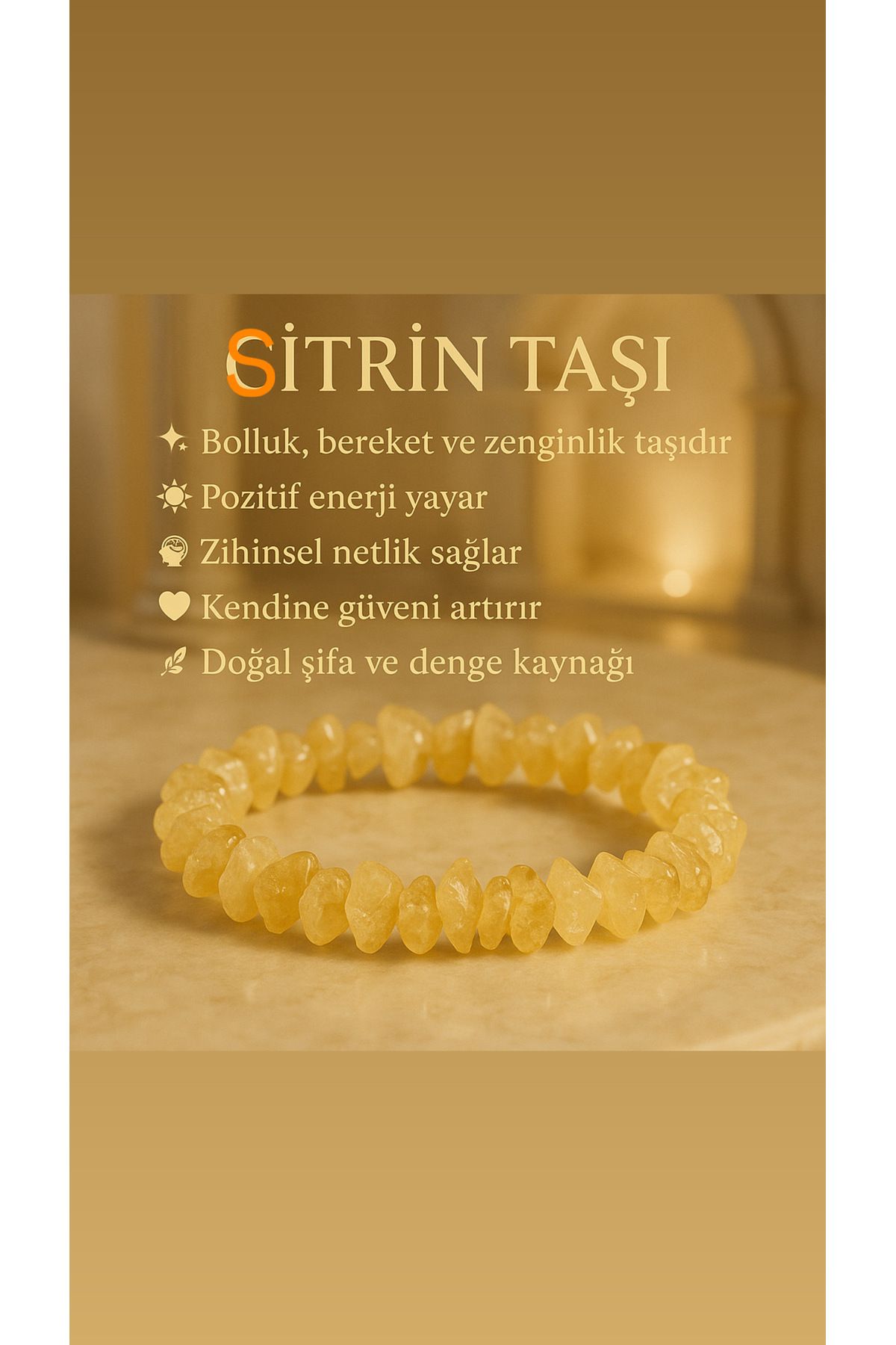 MODA Sitrintaşı zenginlik taşıdır