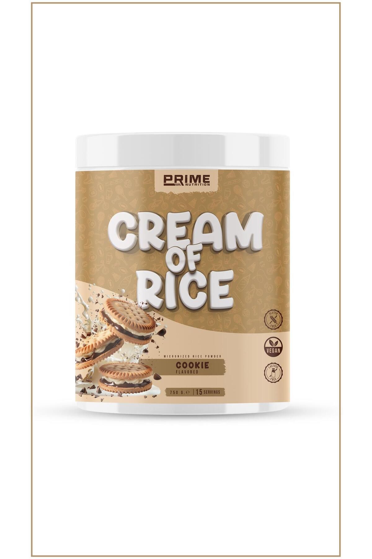 Prime Nutrition Cream Of Rice 750 gram Cookie (Kurabiye Aromalı)