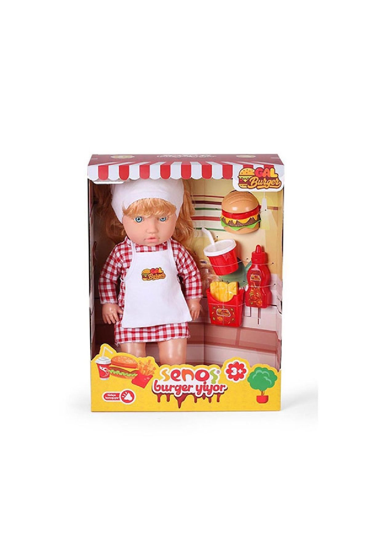 toysclub TÜRKÇE KONUŞAN SENOŞ BEBEK - BURGER