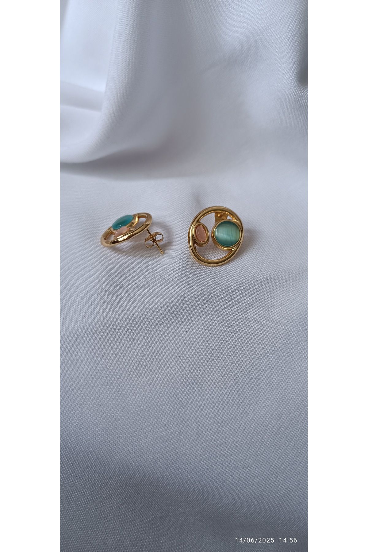 ARİ TAKI Gold renkli küpe