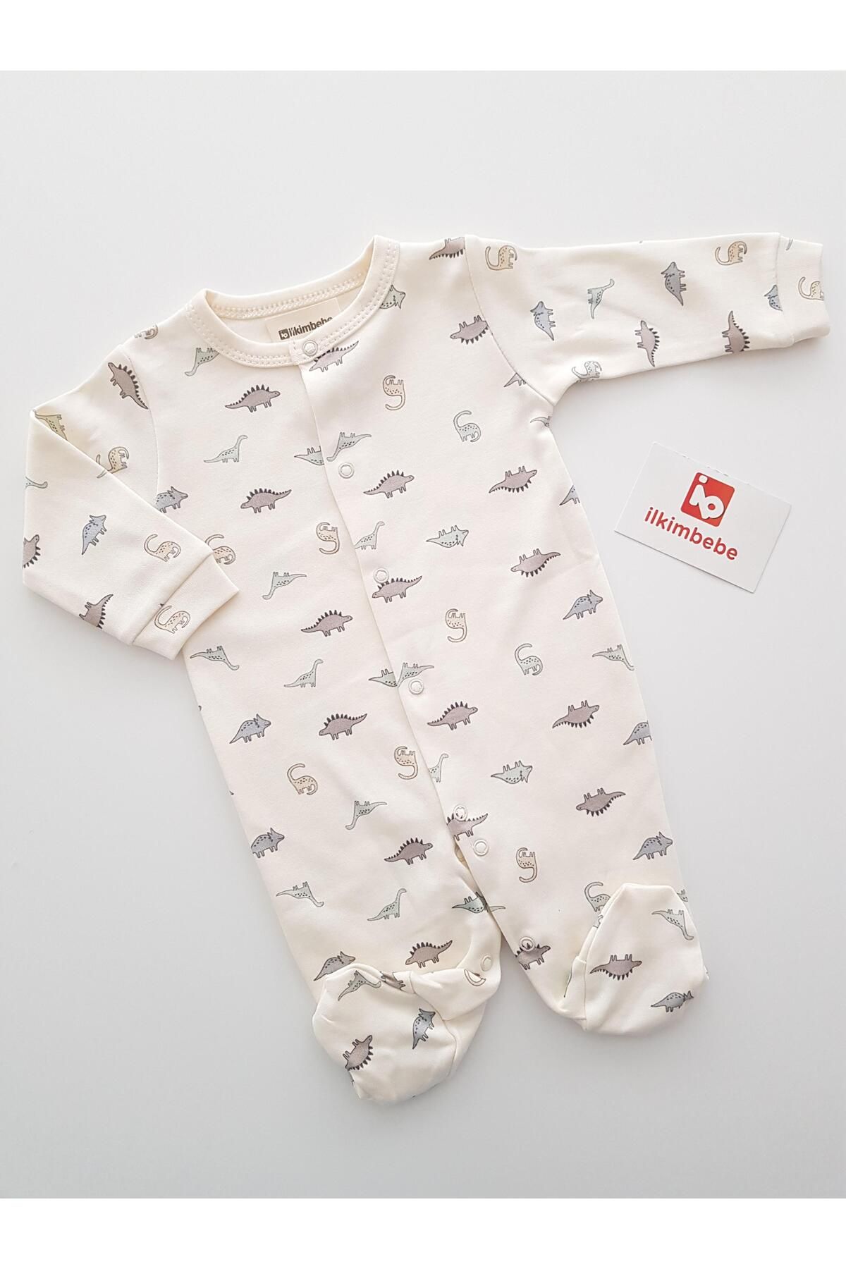 ilkimbebe Dinozorlu Bebek Tulumu