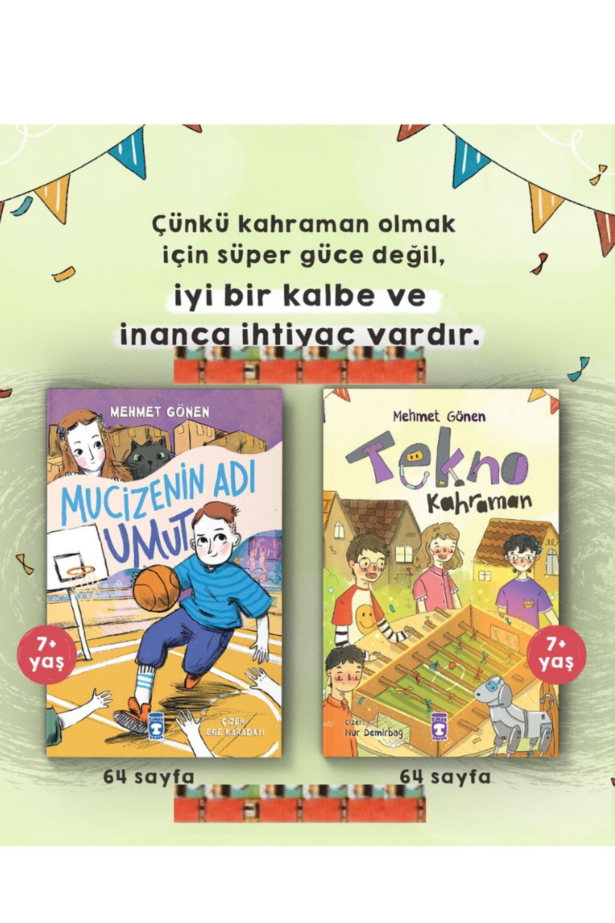 Timaş Çocuk Tekno Kahraman, Mucizenin Adı Umut (2kitap) 2.SINIF