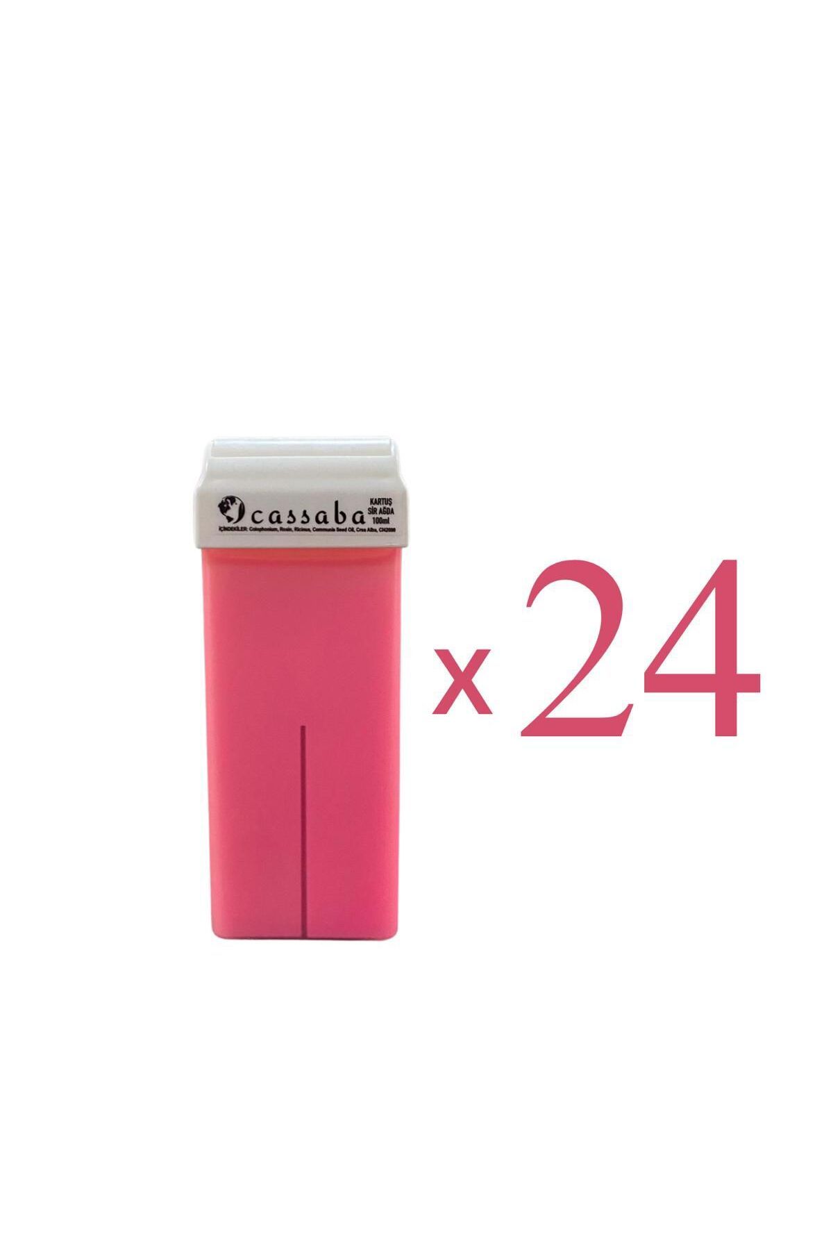 Cassaba Pink Kartuş Ağda 100 ml 24 Adet